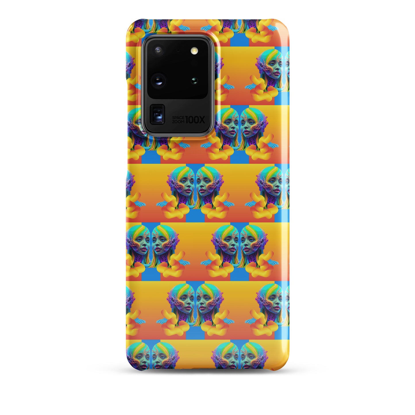 Snap case for Samsung® Kukloso Space Faces No 17 - Free Shipping - Free Shipping