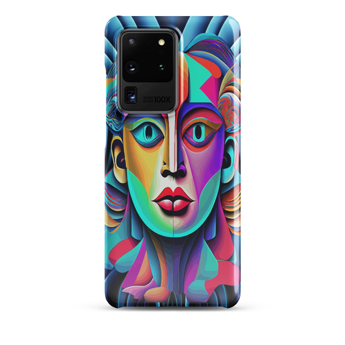 Snap case for Samsung® Kukloso Cubist Faces No 39 - Free Shipping