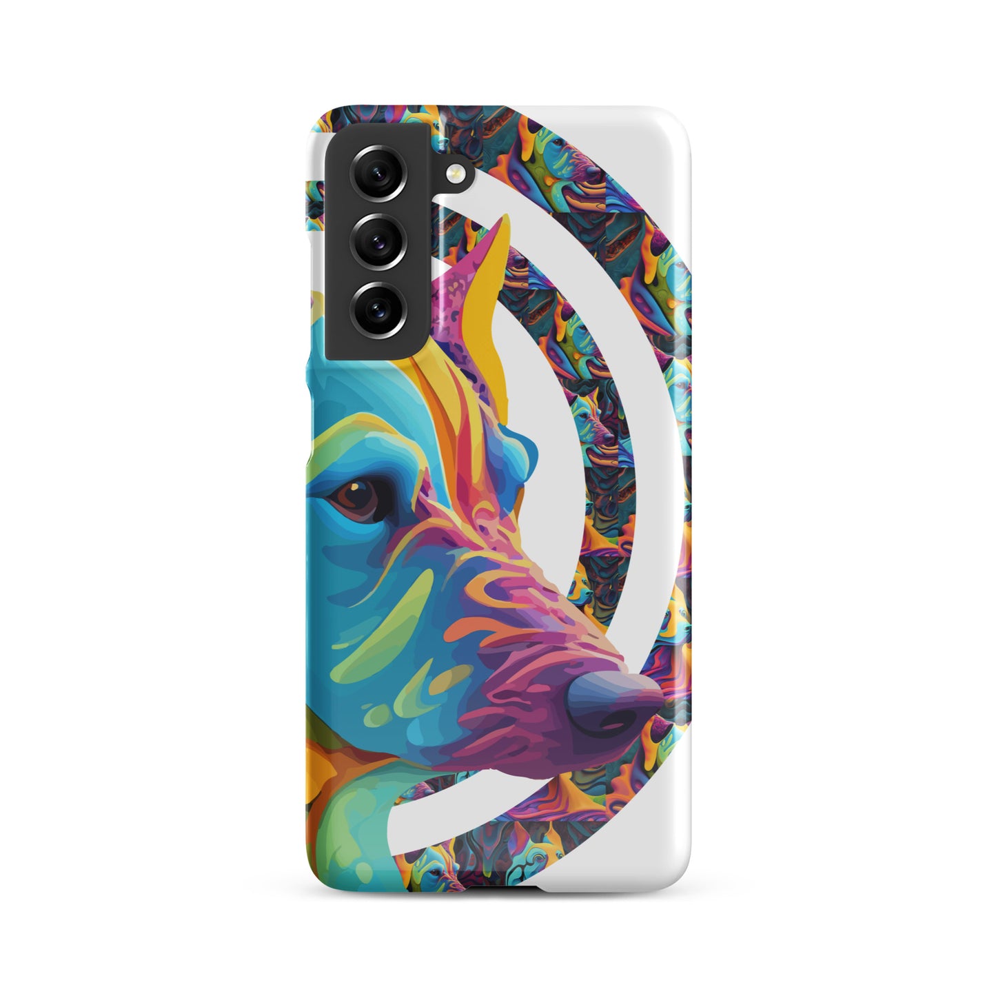 Snap case for Samsung® Kukloso German Sheperd Liquid Color Series No 1 - Free Shipping