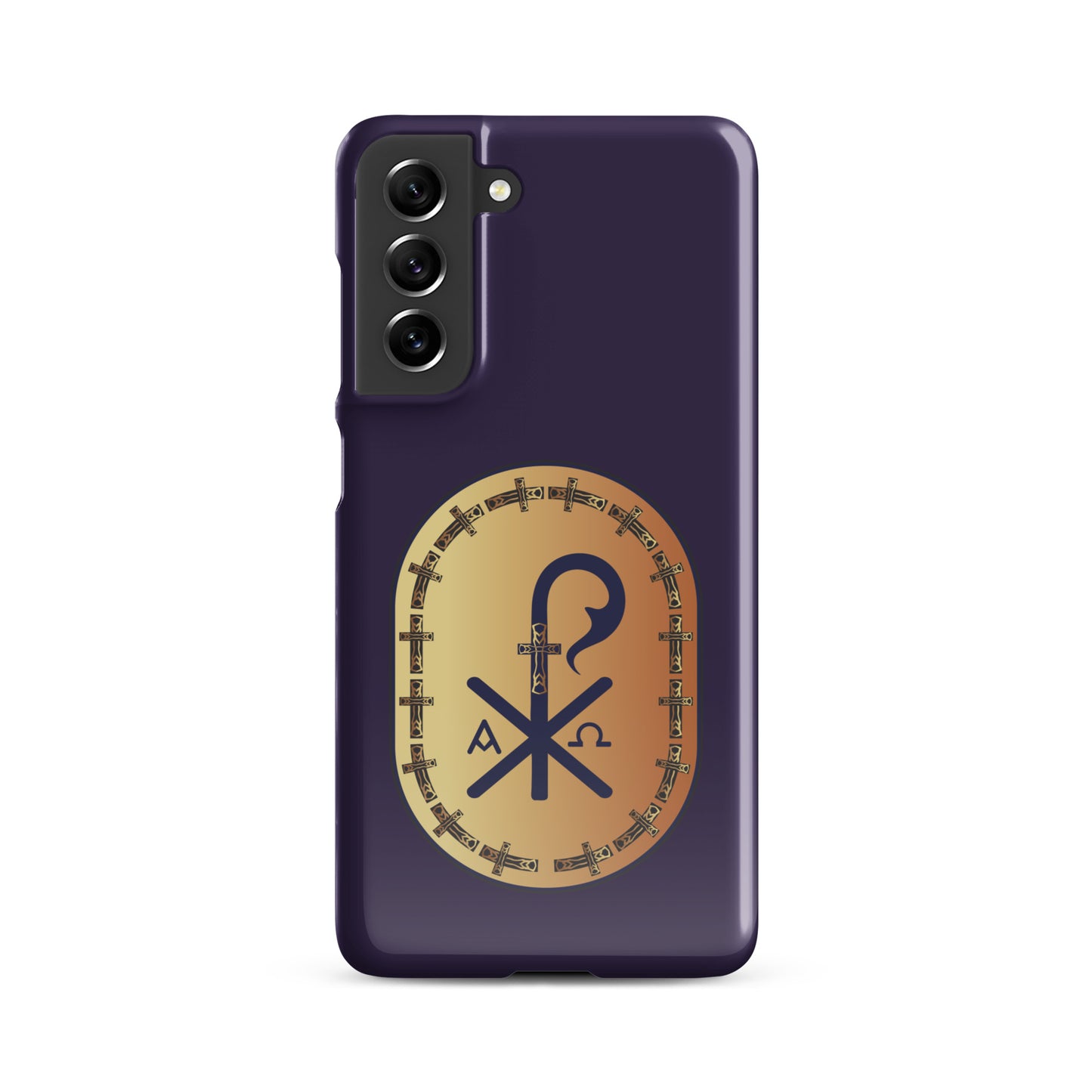 Snap case for Samsung® Kukloso CHI RO Christogram No 13 - Free Shipping