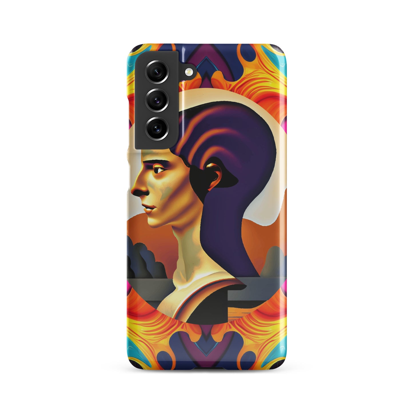 Snap case for Samsung® Kukloso Cubist Faces No 36 - Free Shipping