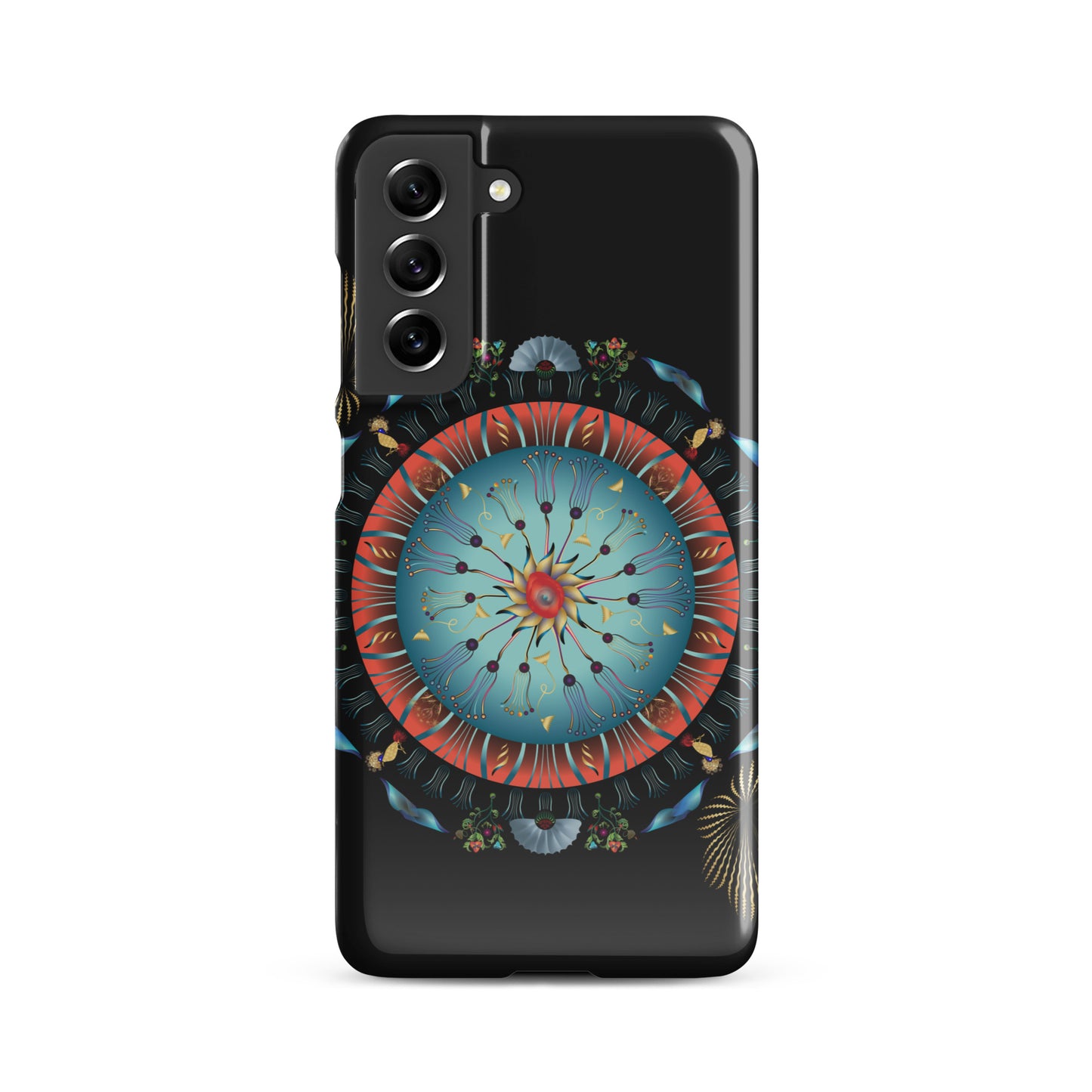 Snap case for Samsung® Kukloso OVC Mandala No 3136 - Free Shipping