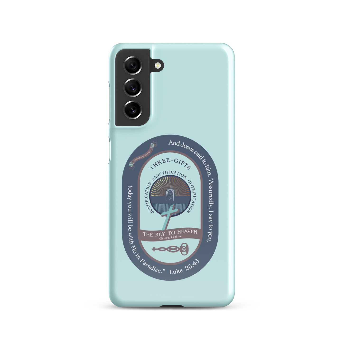 Snap case for Samsung® Kukloso Luke 23:43 - Free Shipping