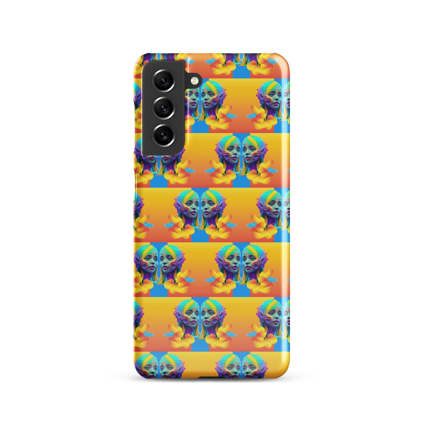 Snap case for Samsung® Kukloso Space Faces No 17 - Free Shipping - Free Shipping