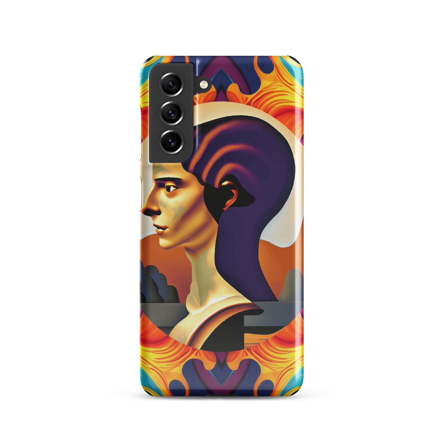 Snap case for Samsung® Kukloso Cubist Faces No 36 - Free Shipping