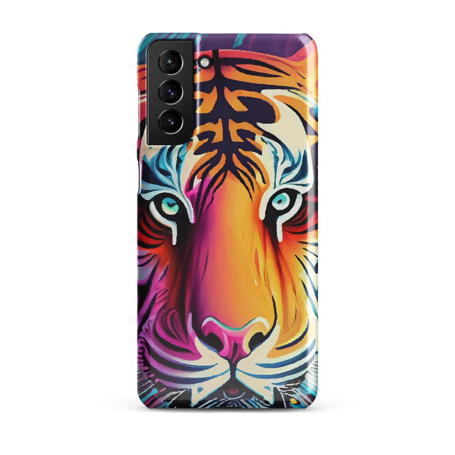 Snap case for Samsung® Kukloso Cubist Faces Mr. Tiger - Free Shipping