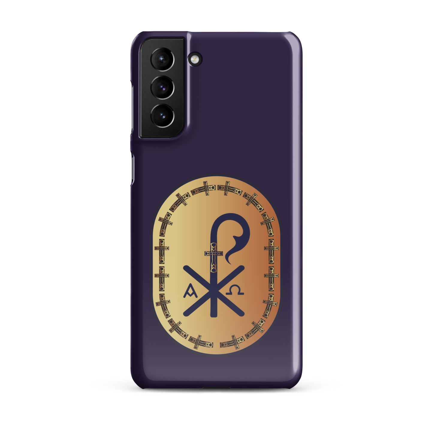 Snap case for Samsung® Kukloso CHI RO Christogram No 13 - Free Shipping