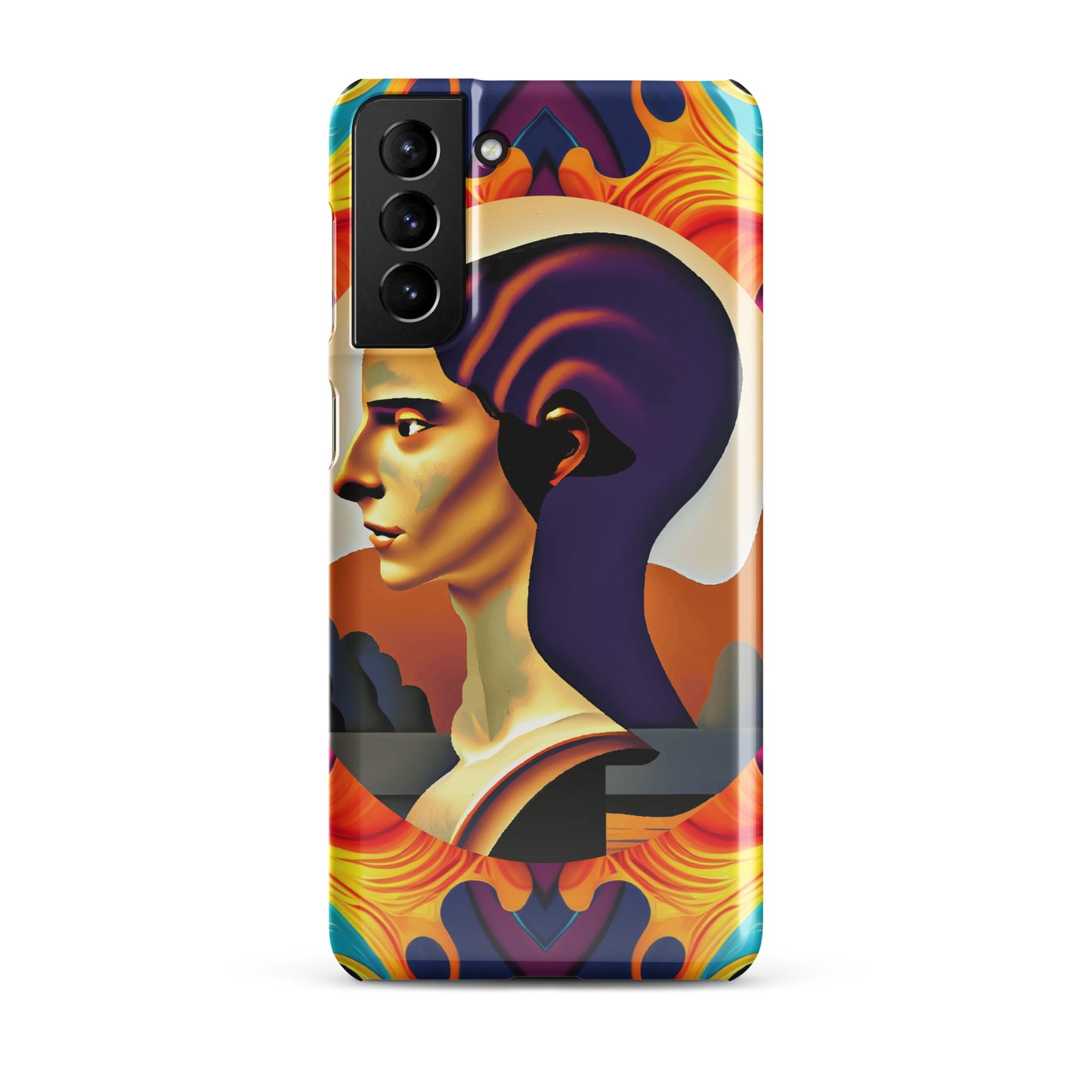 Snap case for Samsung® Kukloso Cubist Faces No 36 - Free Shipping