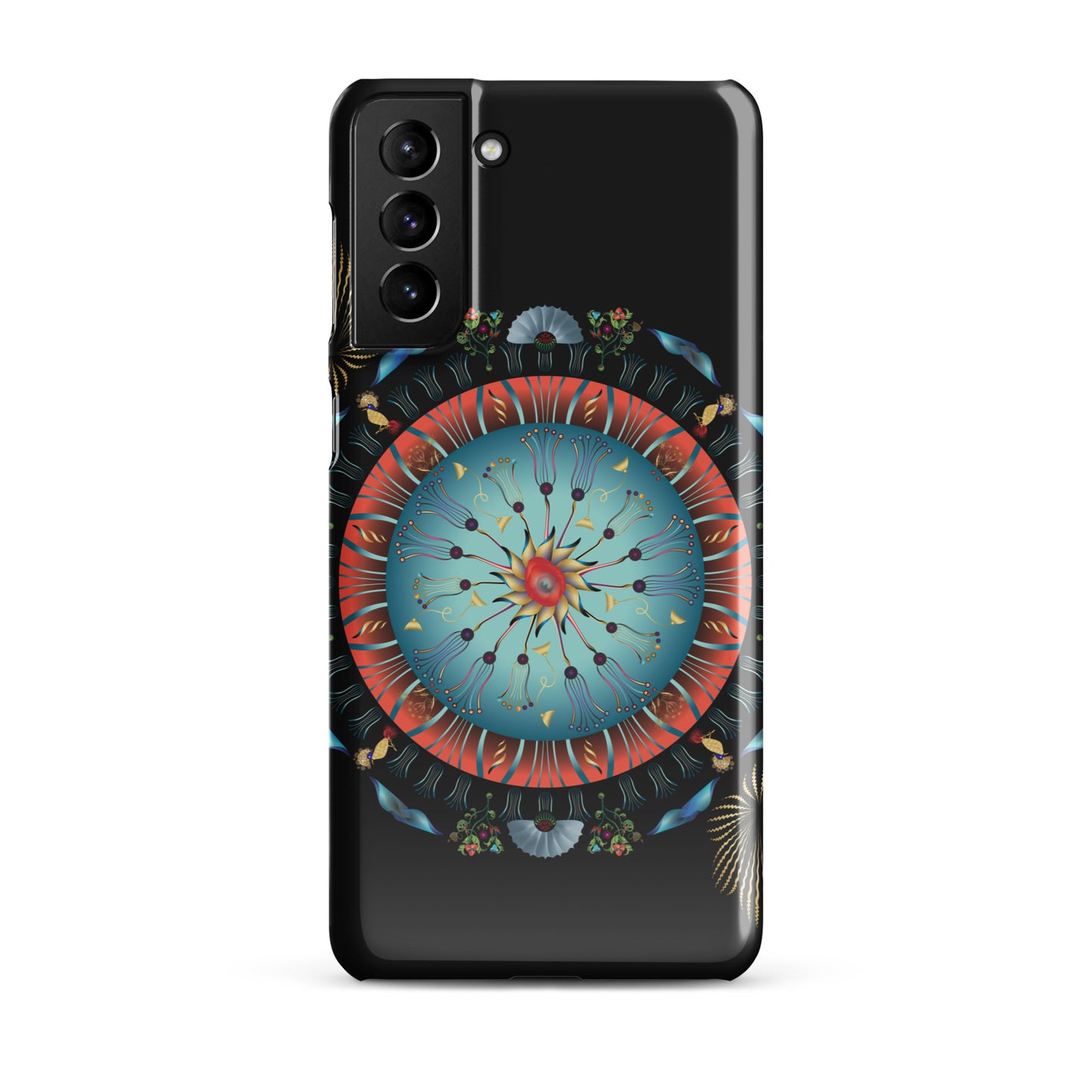 Snap case for Samsung® Kukloso OVC Mandala No 3136 - Free Shipping