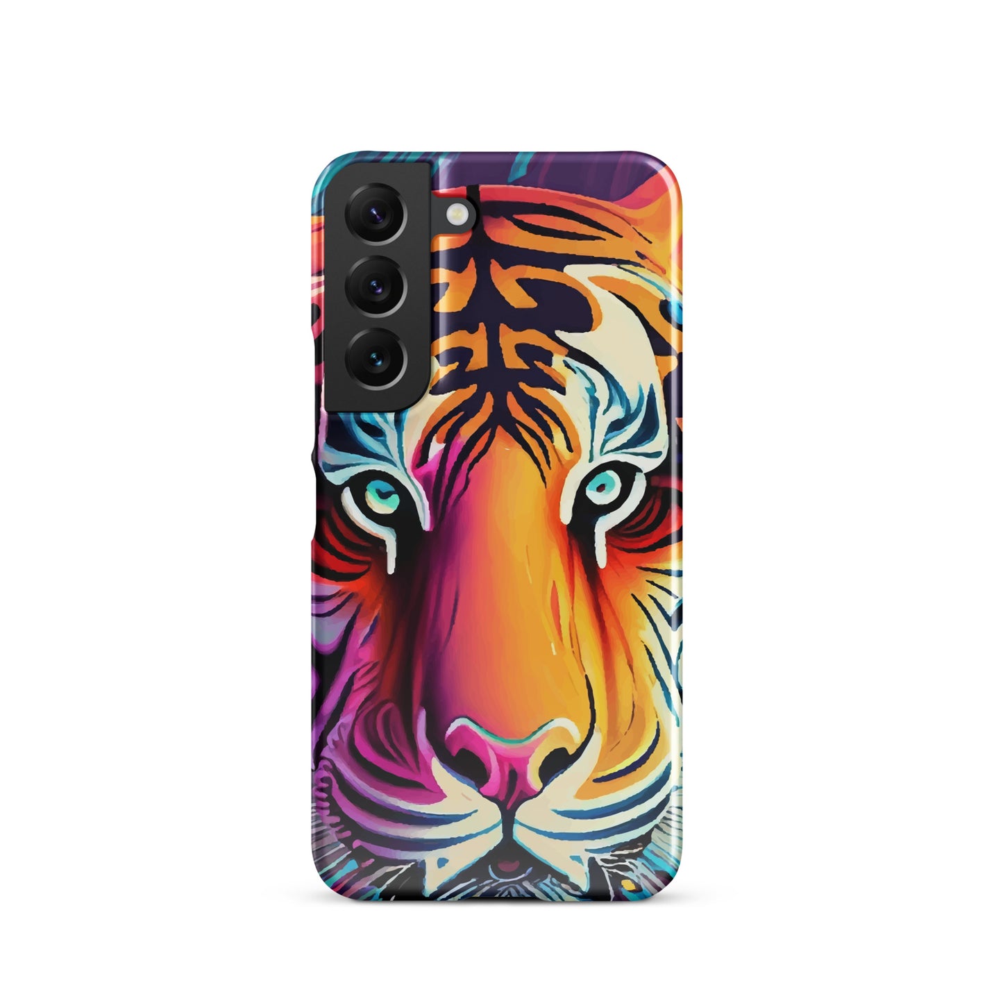 Snap case for Samsung® Kukloso Cubist Faces Mr. Tiger - Free Shipping