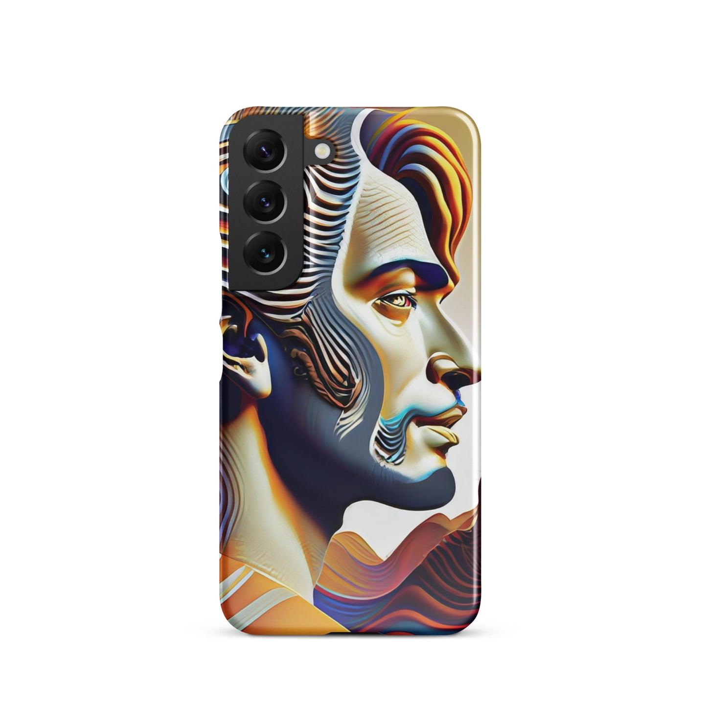 Snap case for Samsung® Kukloso Cubist Faces No 19 - Free Shipping