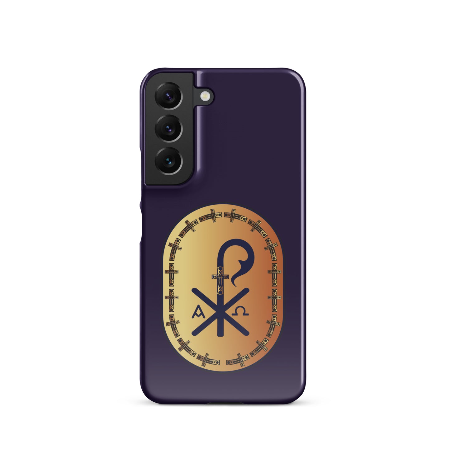 Snap case for Samsung® Kukloso CHI RO Christogram No 13 - Free Shipping