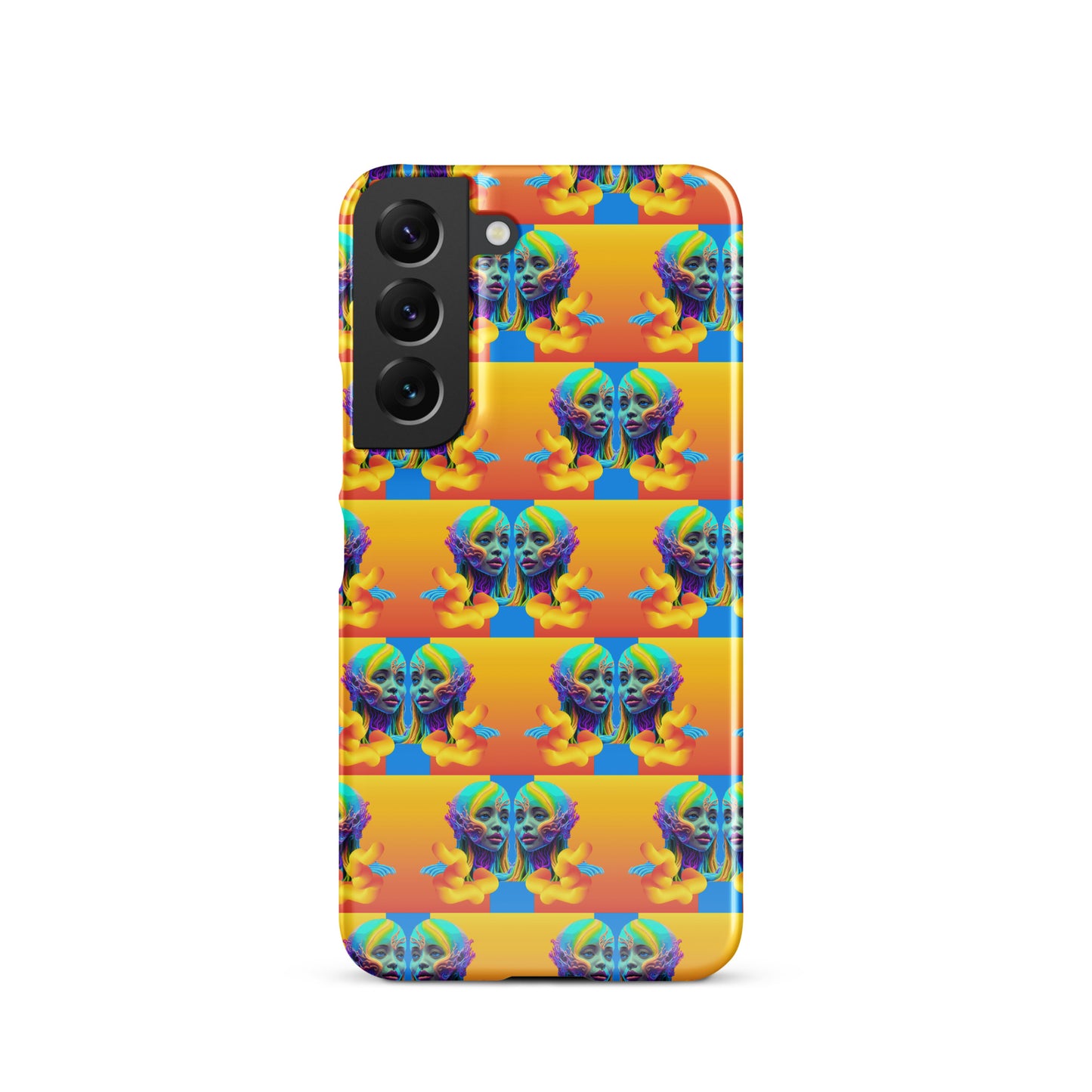 Snap case for Samsung® Kukloso Space Faces No 17 - Free Shipping - Free Shipping