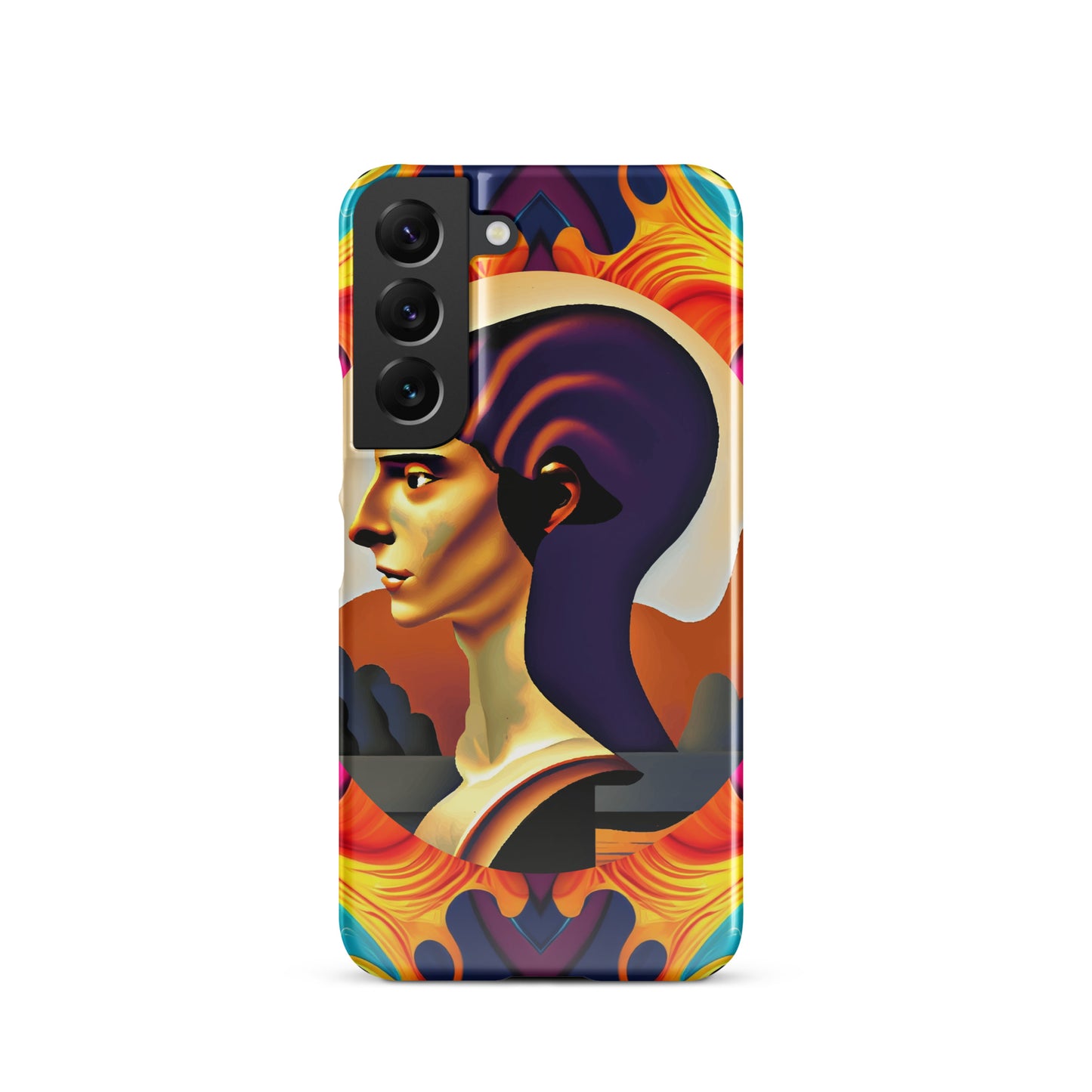 Snap case for Samsung® Kukloso Cubist Faces No 36 - Free Shipping