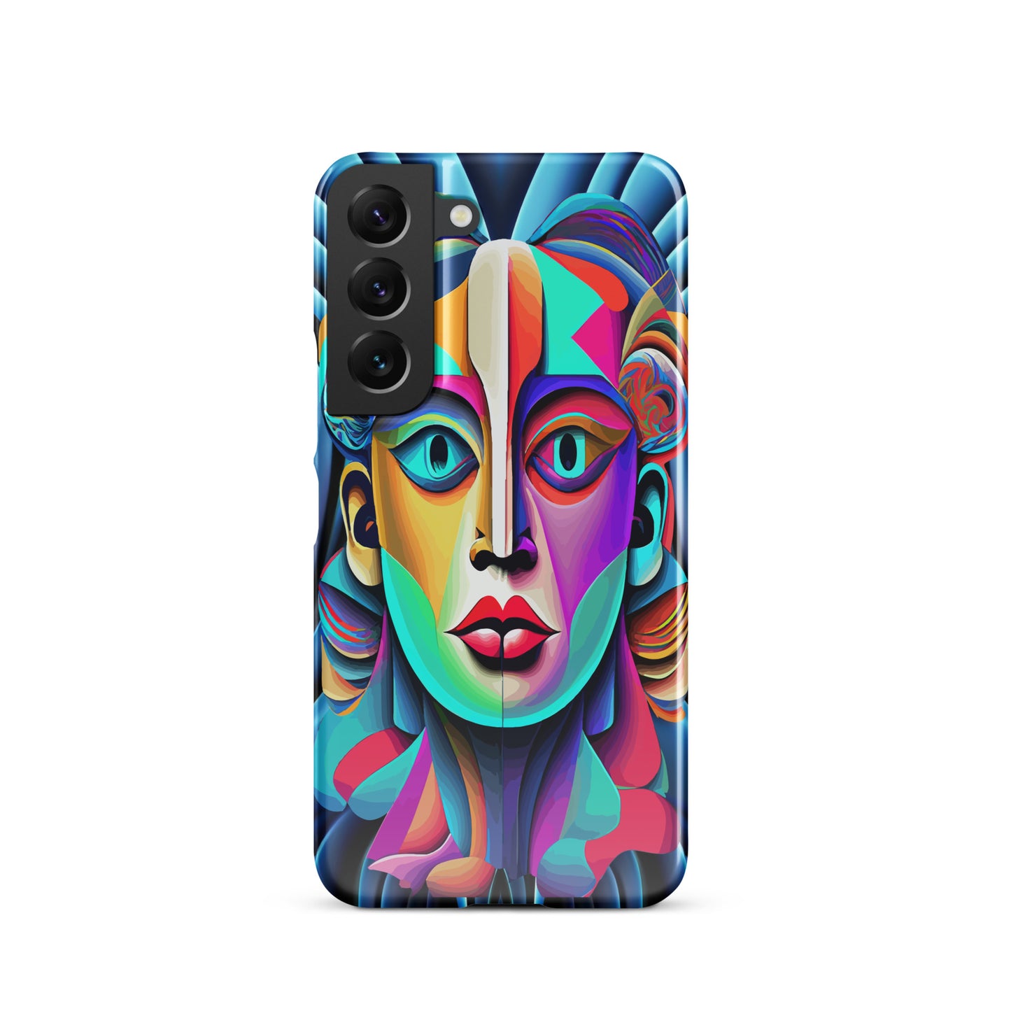 Snap case for Samsung® Kukloso Cubist Faces No 39 - Free Shipping