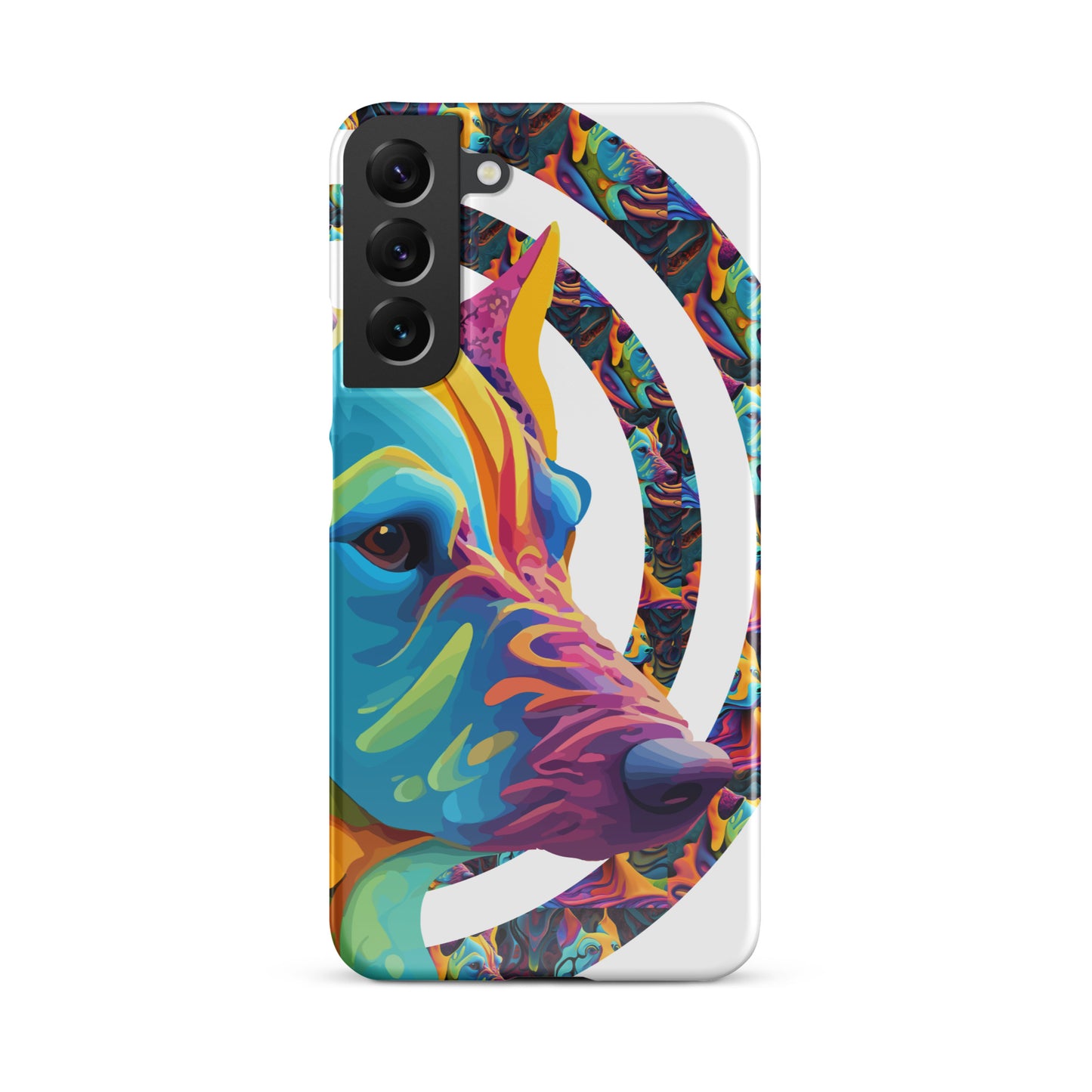 Snap case for Samsung® Kukloso German Sheperd Liquid Color Series No 1 - Free Shipping