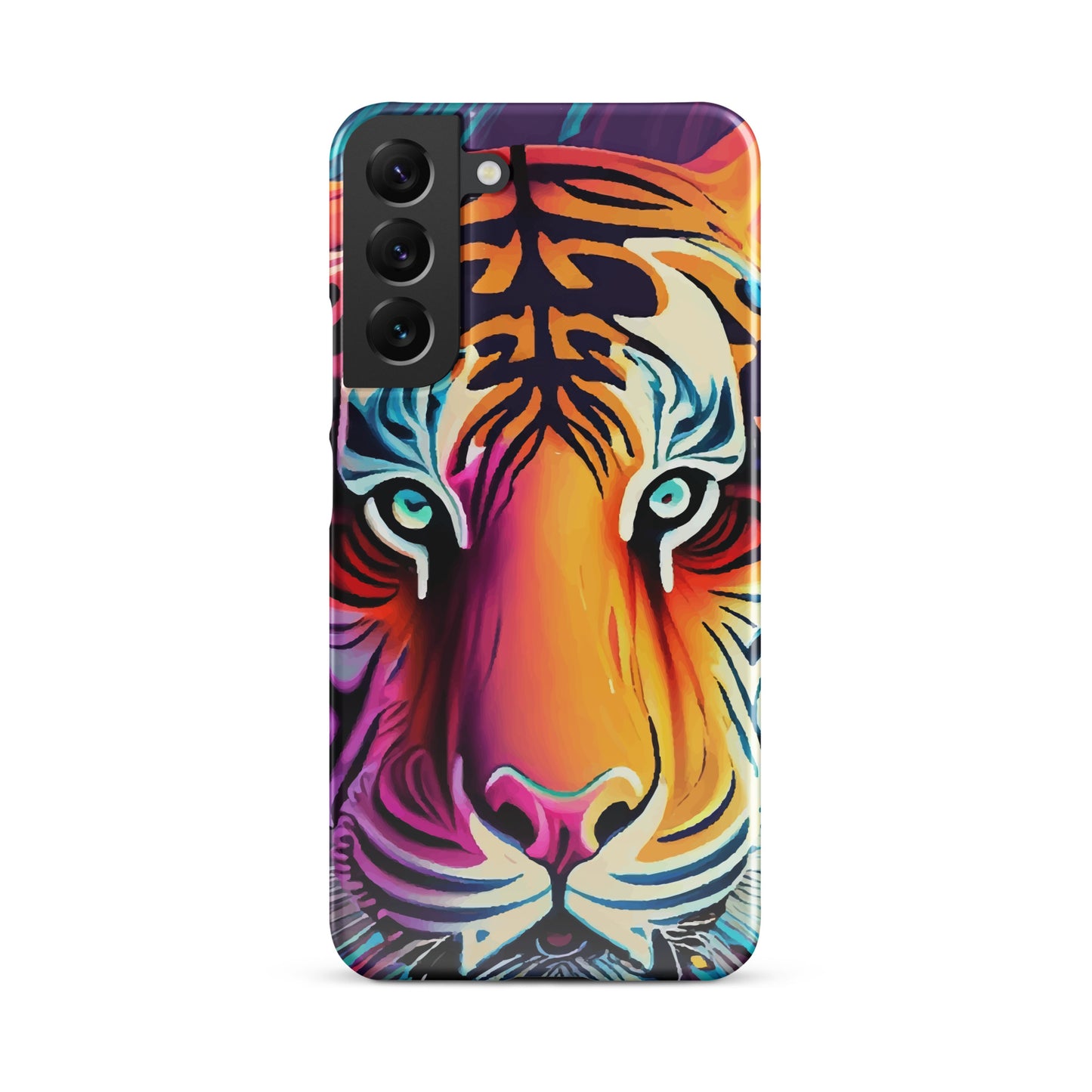 Snap case for Samsung® Kukloso Cubist Faces Mr. Tiger - Free Shipping