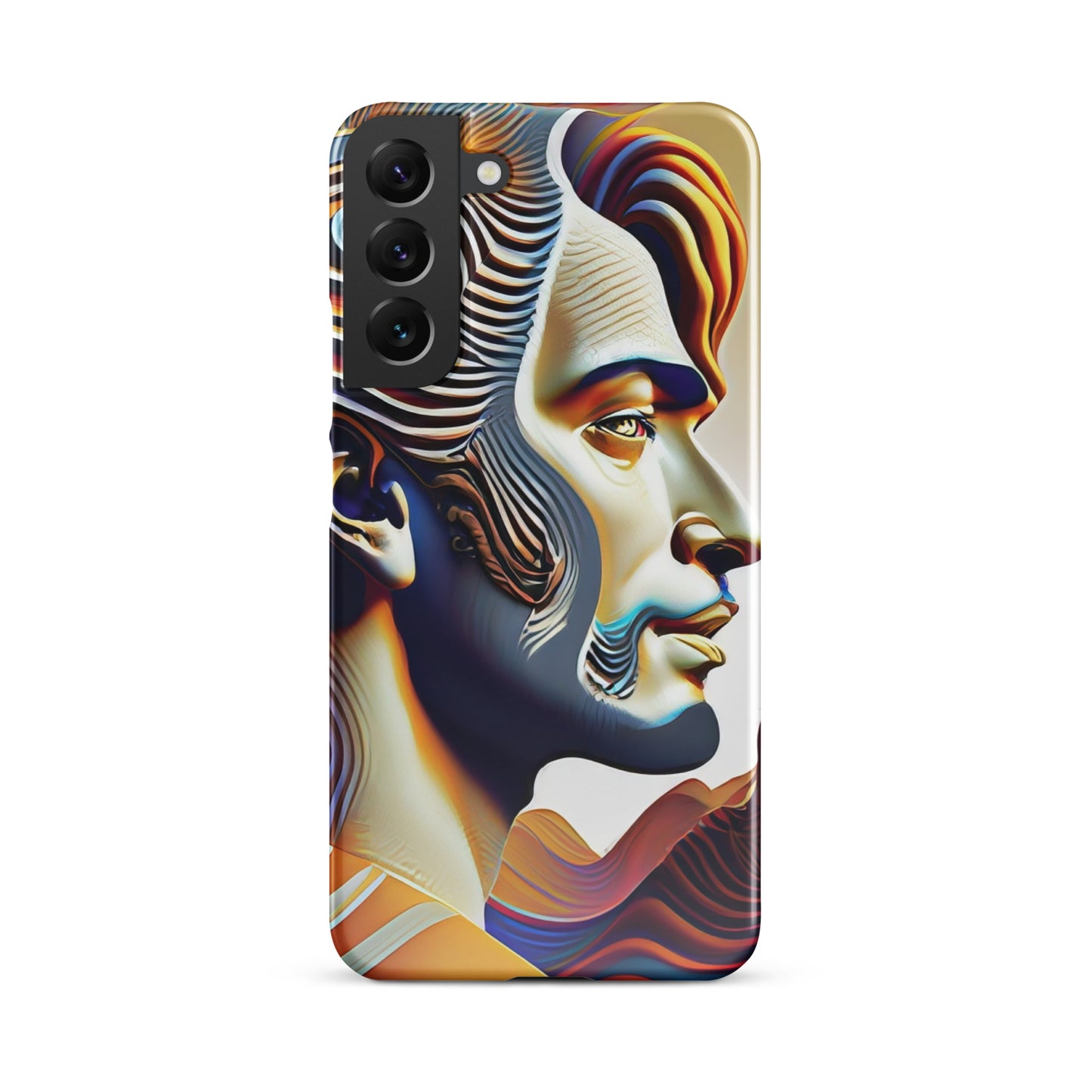 Snap case for Samsung® Kukloso Cubist Faces No 19 - Free Shipping