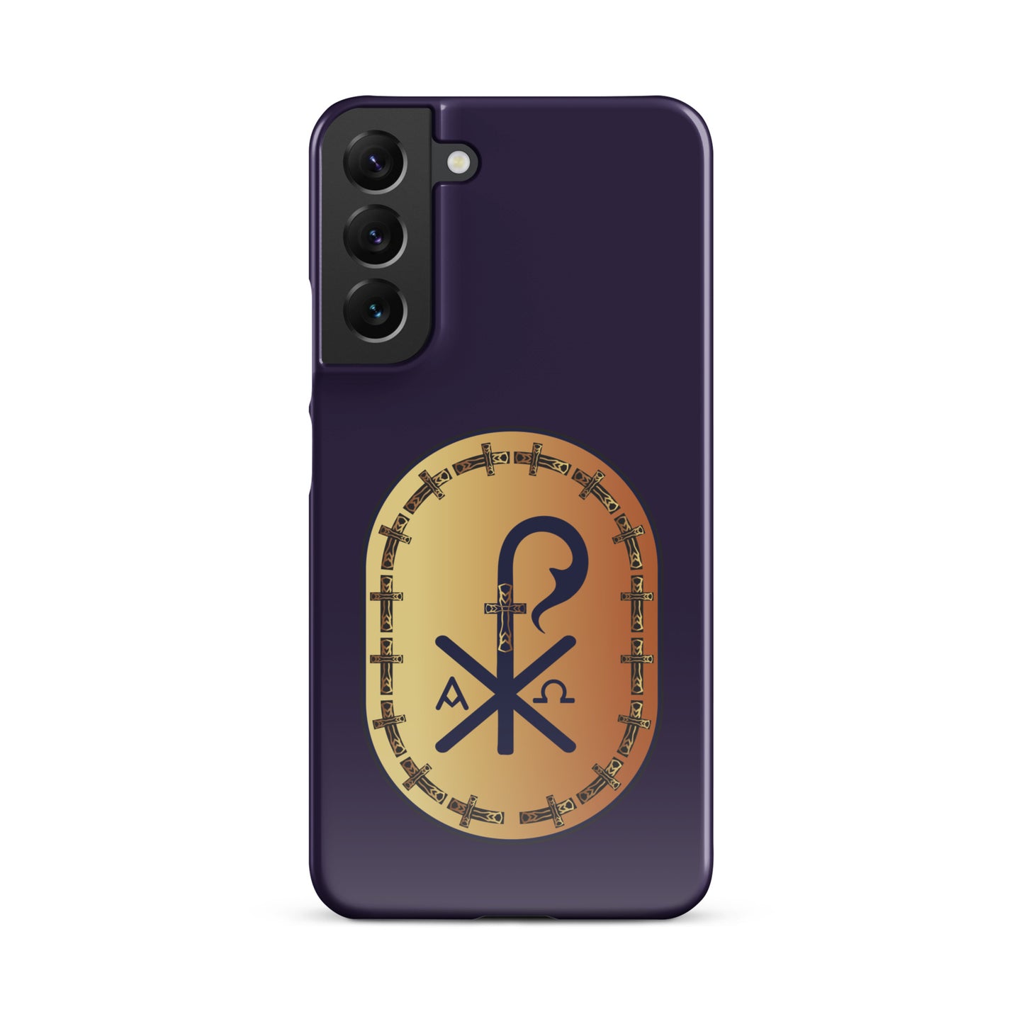 Snap case for Samsung® Kukloso CHI RO Christogram No 13 - Free Shipping