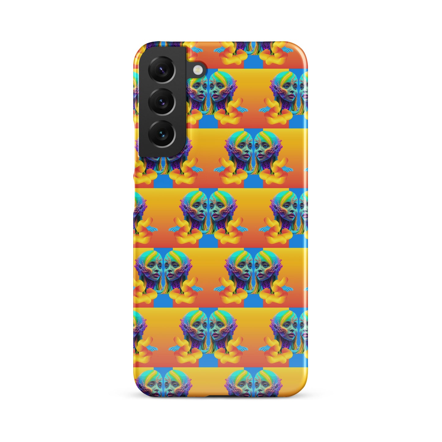 Snap case for Samsung® Kukloso Space Faces No 17 - Free Shipping - Free Shipping