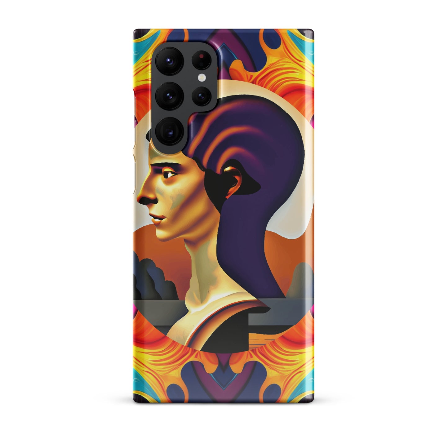 Snap case for Samsung® Kukloso Cubist Faces No 36 - Free Shipping