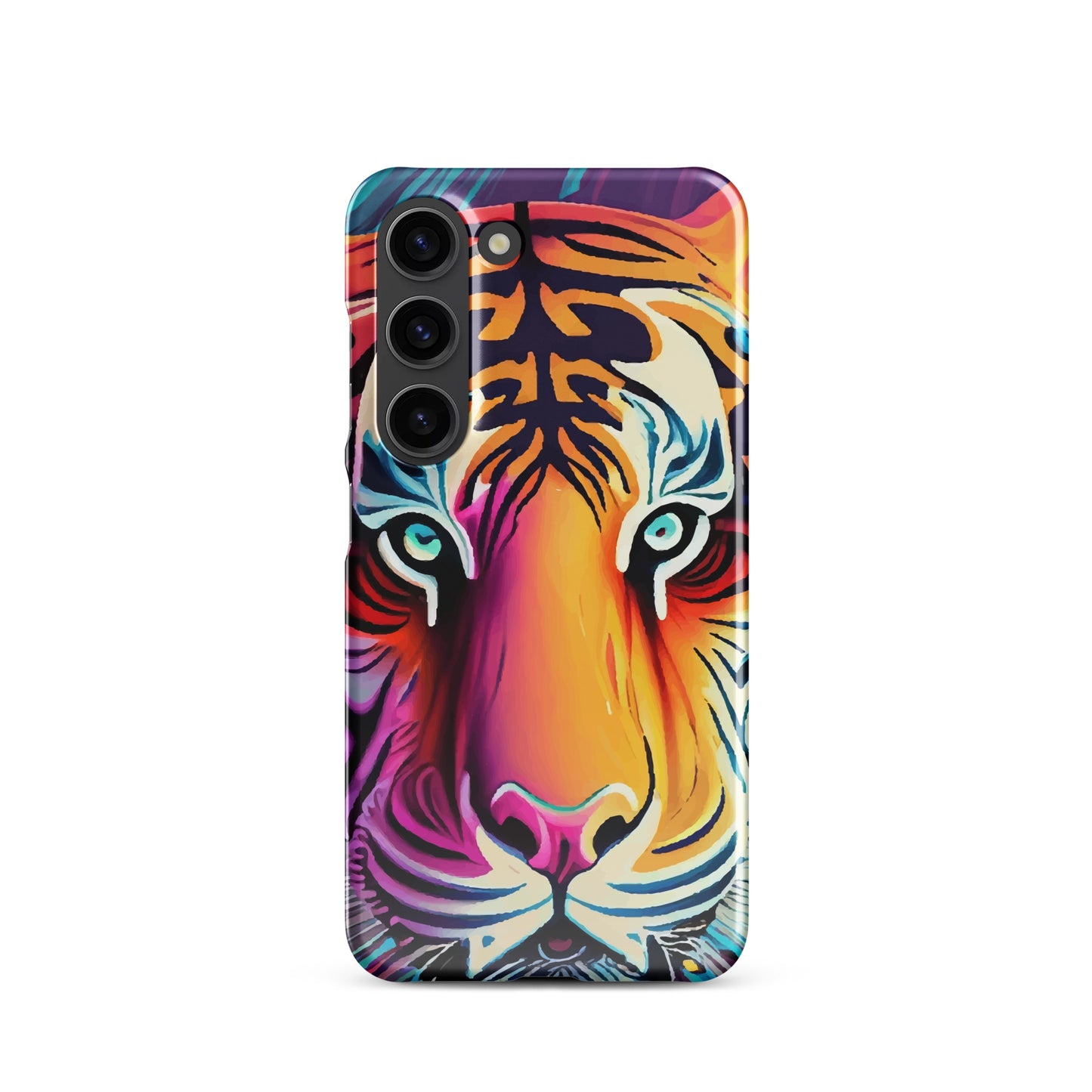 Snap case for Samsung® Kukloso Cubist Faces Mr. Tiger - Free Shipping