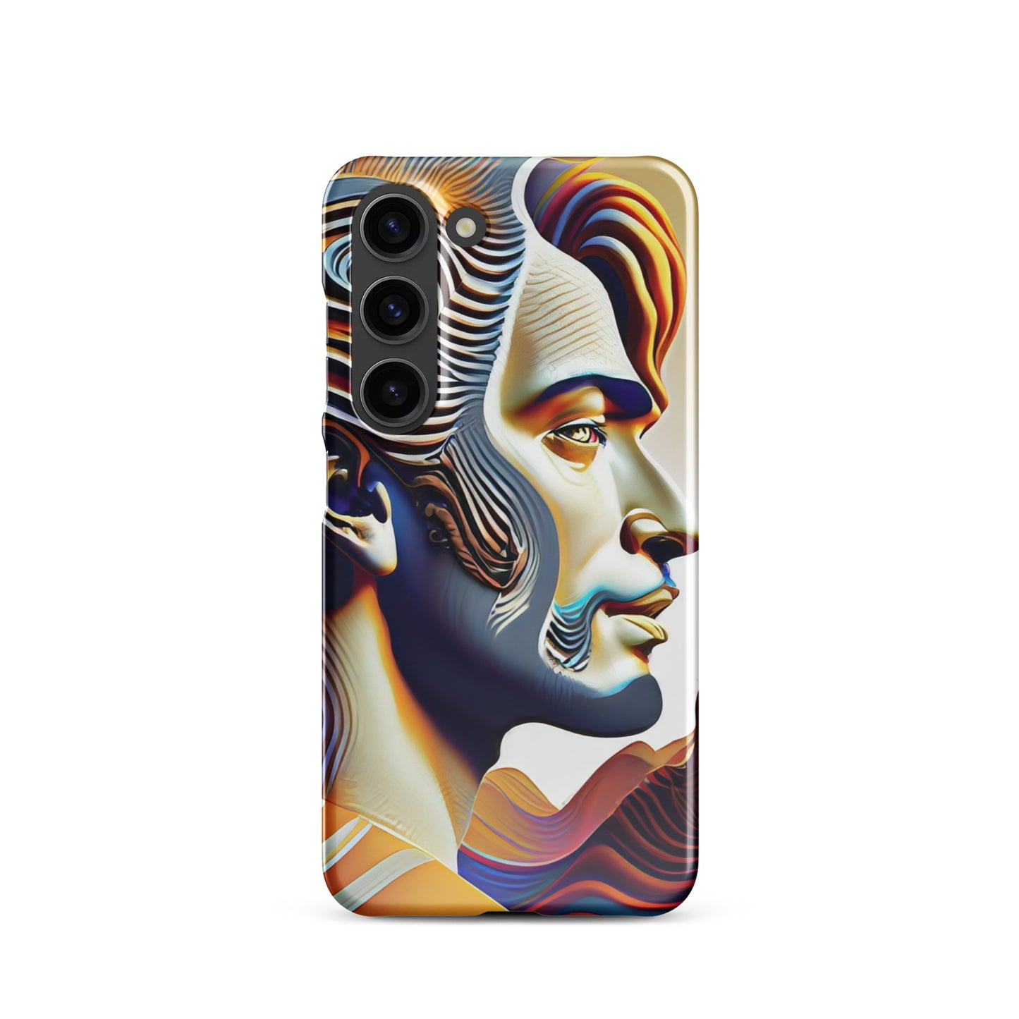 Snap case for Samsung® Kukloso Cubist Faces No 19 - Free Shipping