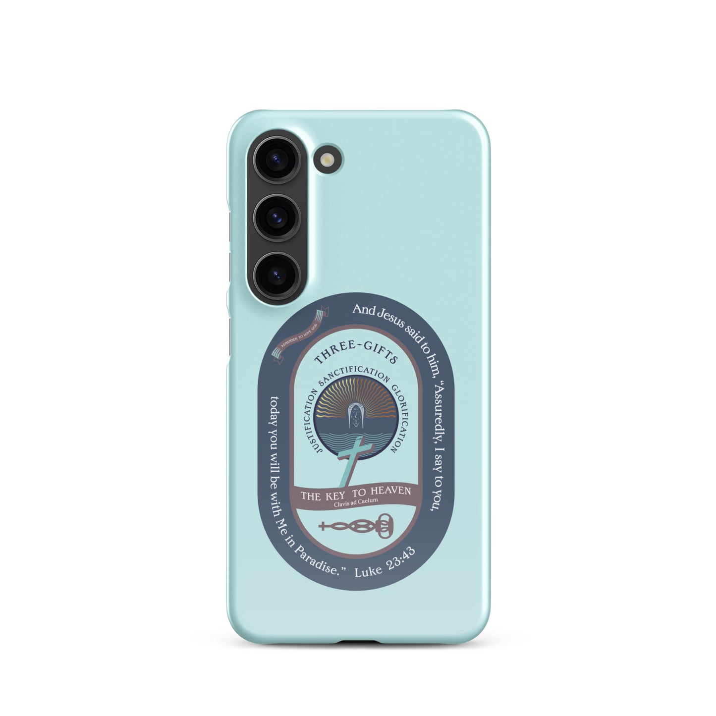 Snap case for Samsung® Kukloso Luke 23:43 - Free Shipping