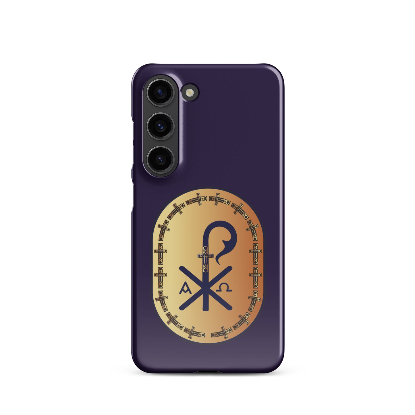 Snap case for Samsung® Kukloso CHI RO Christogram No 13 - Free Shipping