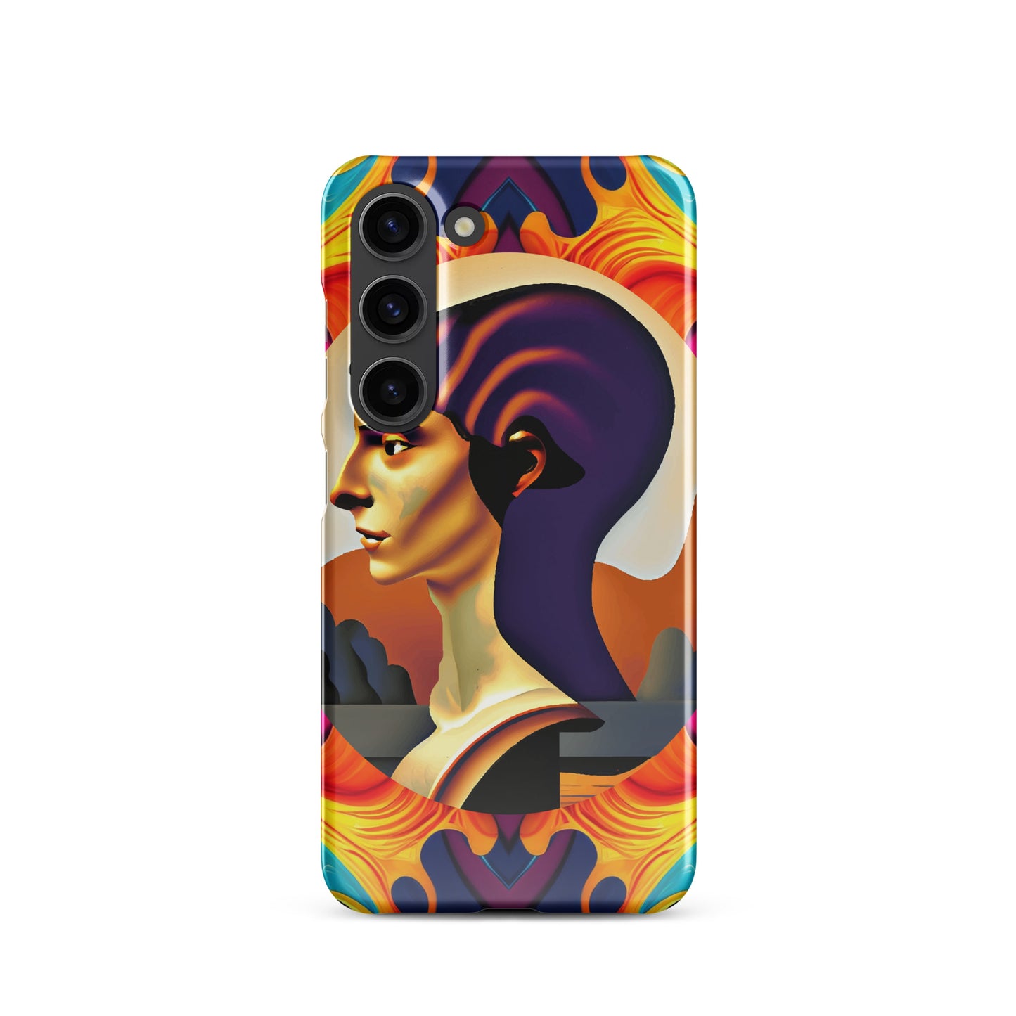 Snap case for Samsung® Kukloso Cubist Faces No 36 - Free Shipping