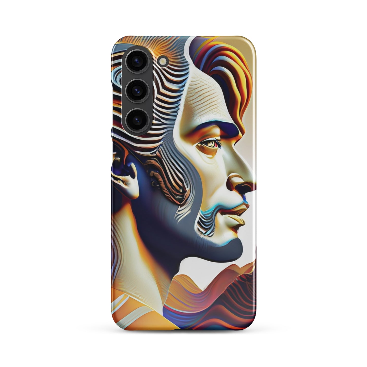 Snap case for Samsung® Kukloso Cubist Faces No 19 - Free Shipping