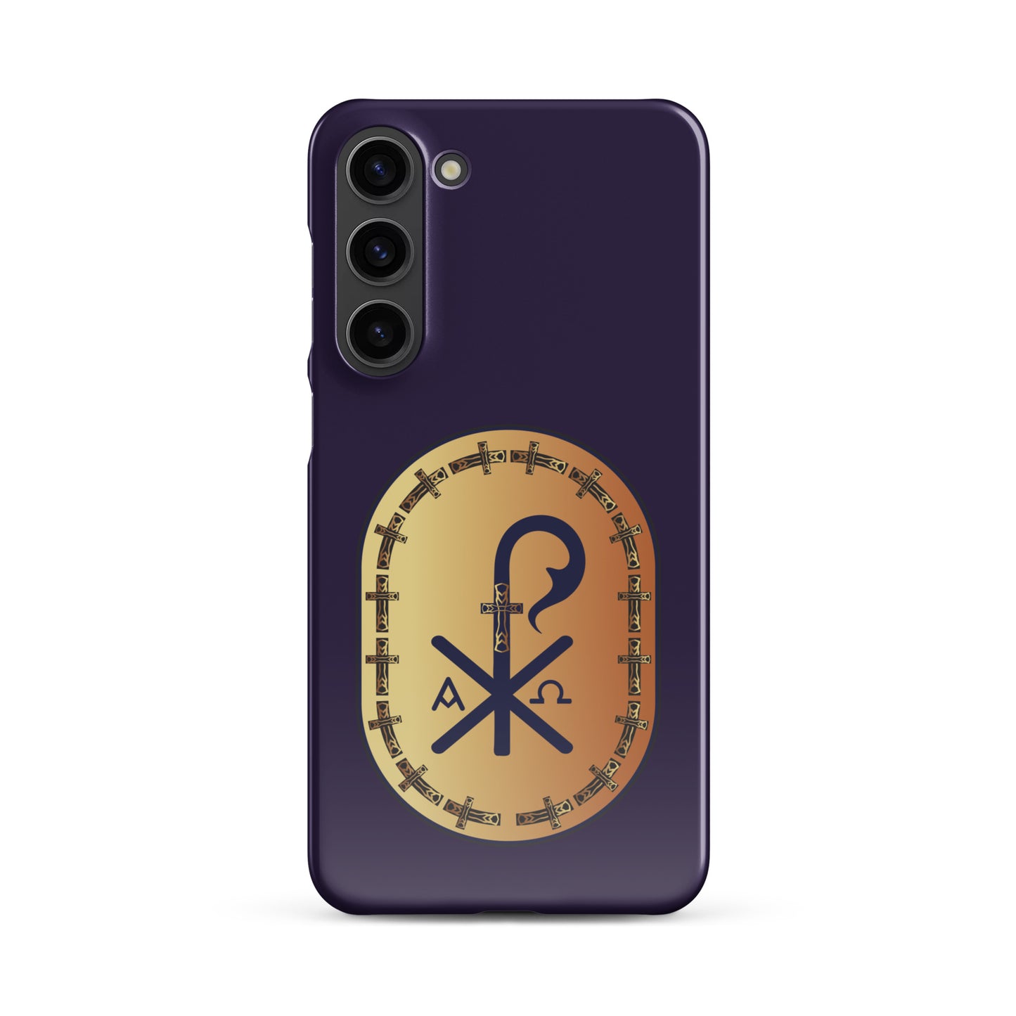 Snap case for Samsung® Kukloso CHI RO Christogram No 13 - Free Shipping