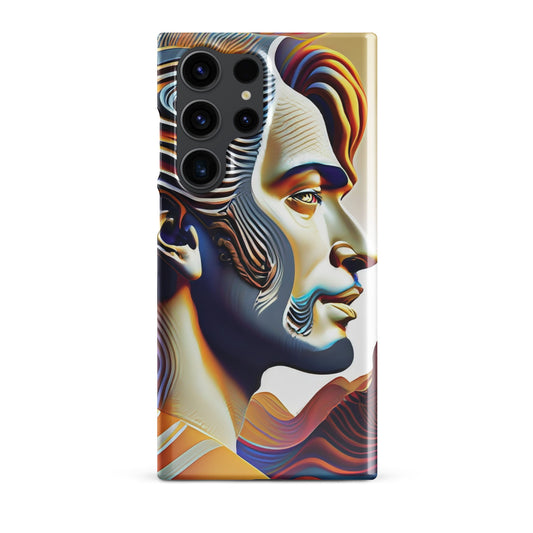 Snap case for Samsung® Kukloso Cubist Faces No 19 - Free Shipping