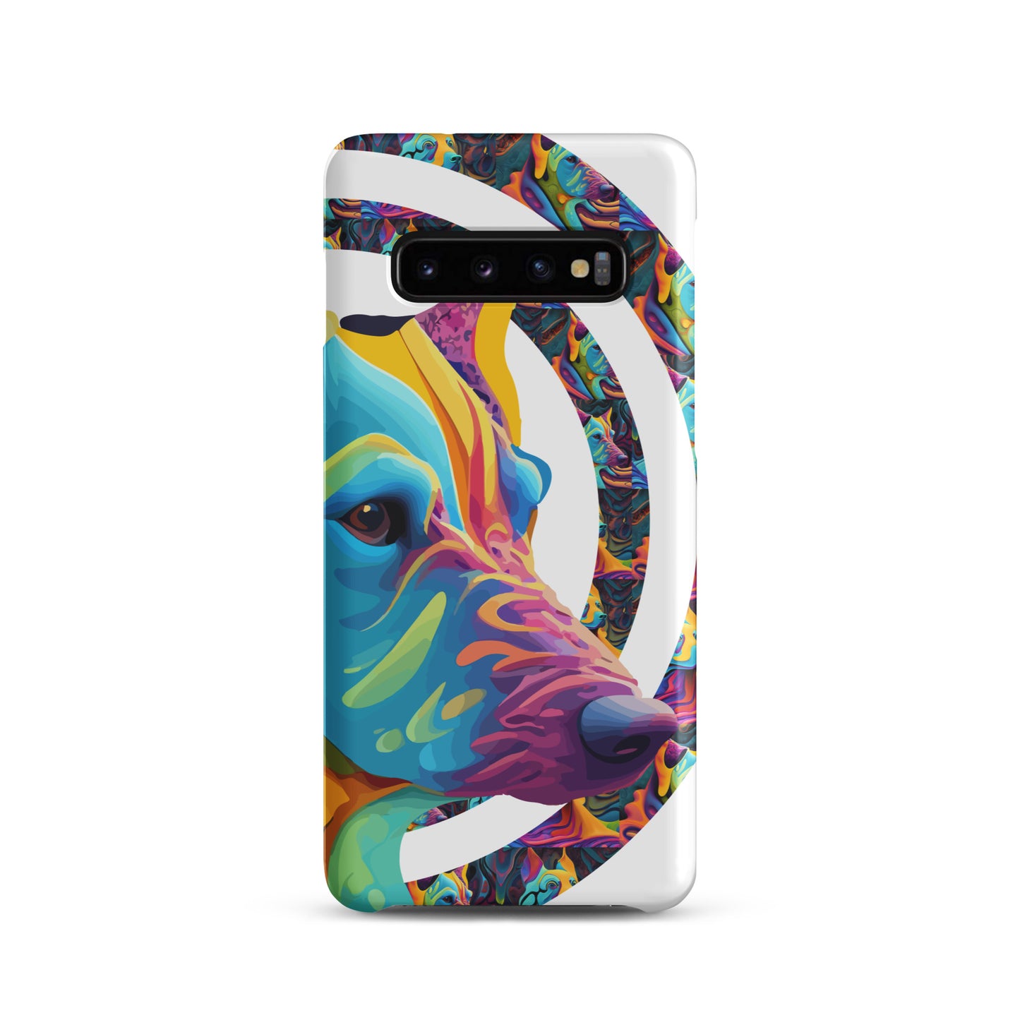 Snap case for Samsung® Kukloso German Sheperd Liquid Color Series No 1 - Free Shipping