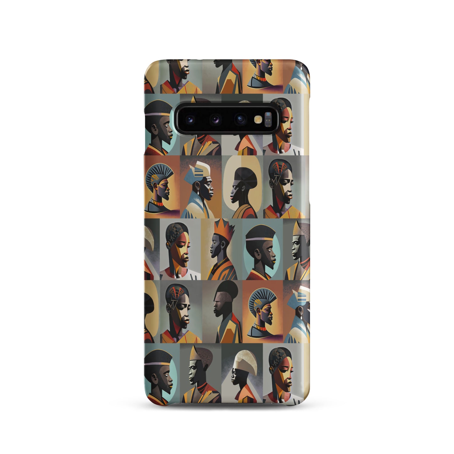 Snap case for Samsung® Kukloso Cubist Faces Collage No 24 - Free Shipping