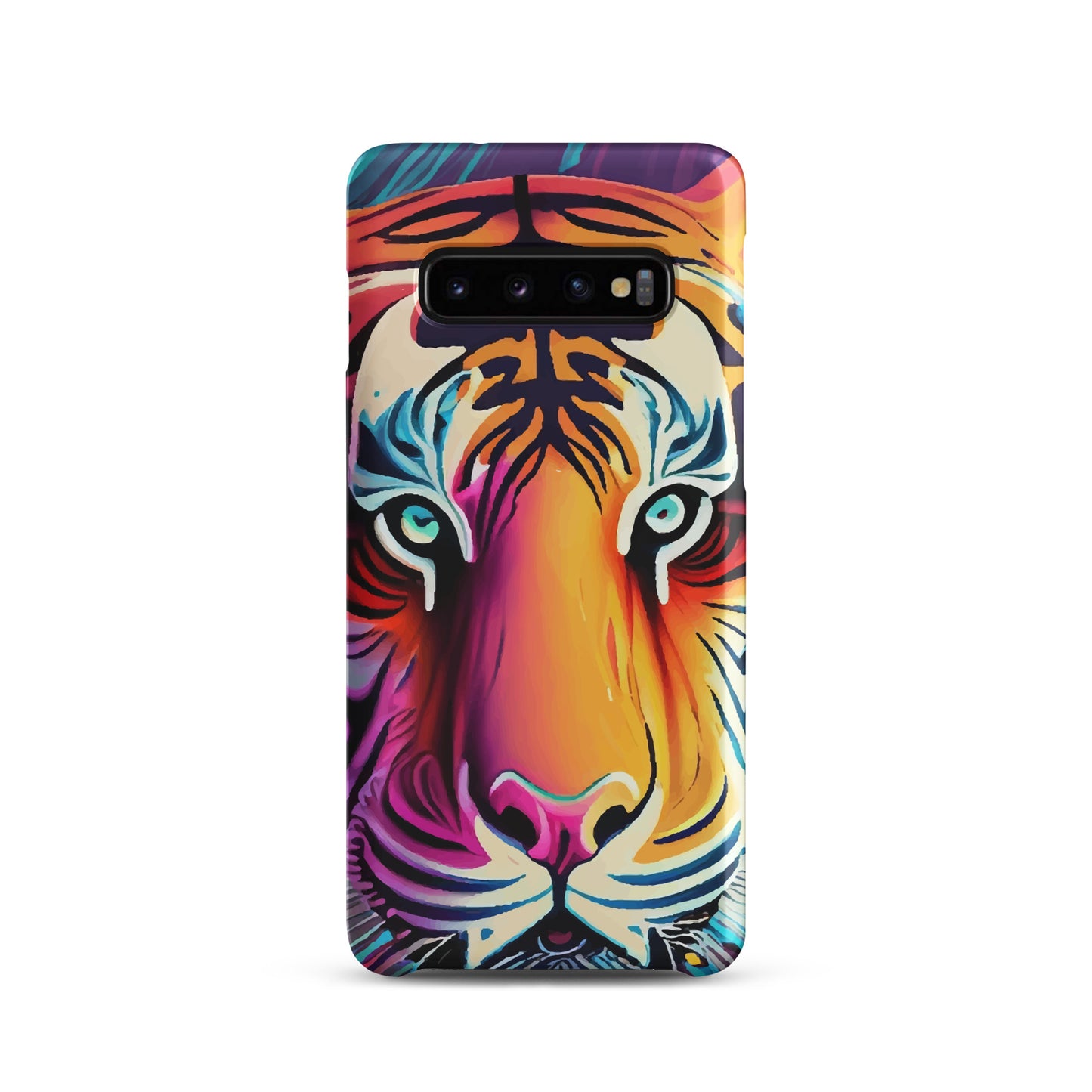 Snap case for Samsung® Kukloso Cubist Faces Mr. Tiger - Free Shipping