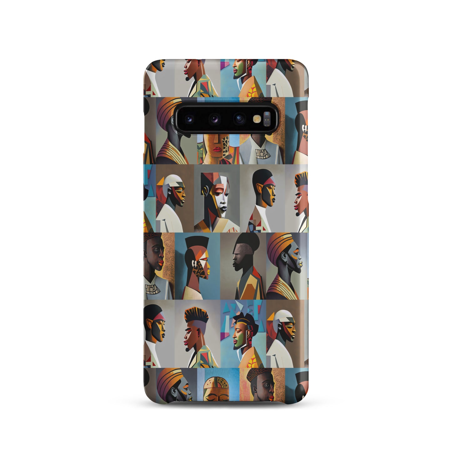 Snap case for Samsung® Kukloso Cubist Faces No 23 - Free Shipping