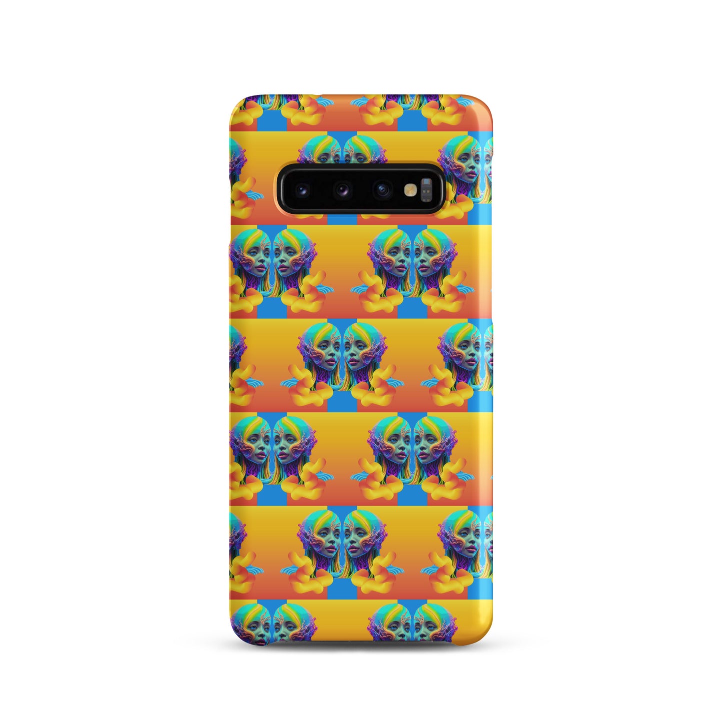 Snap case for Samsung® Kukloso Space Faces No 17 - Free Shipping - Free Shipping