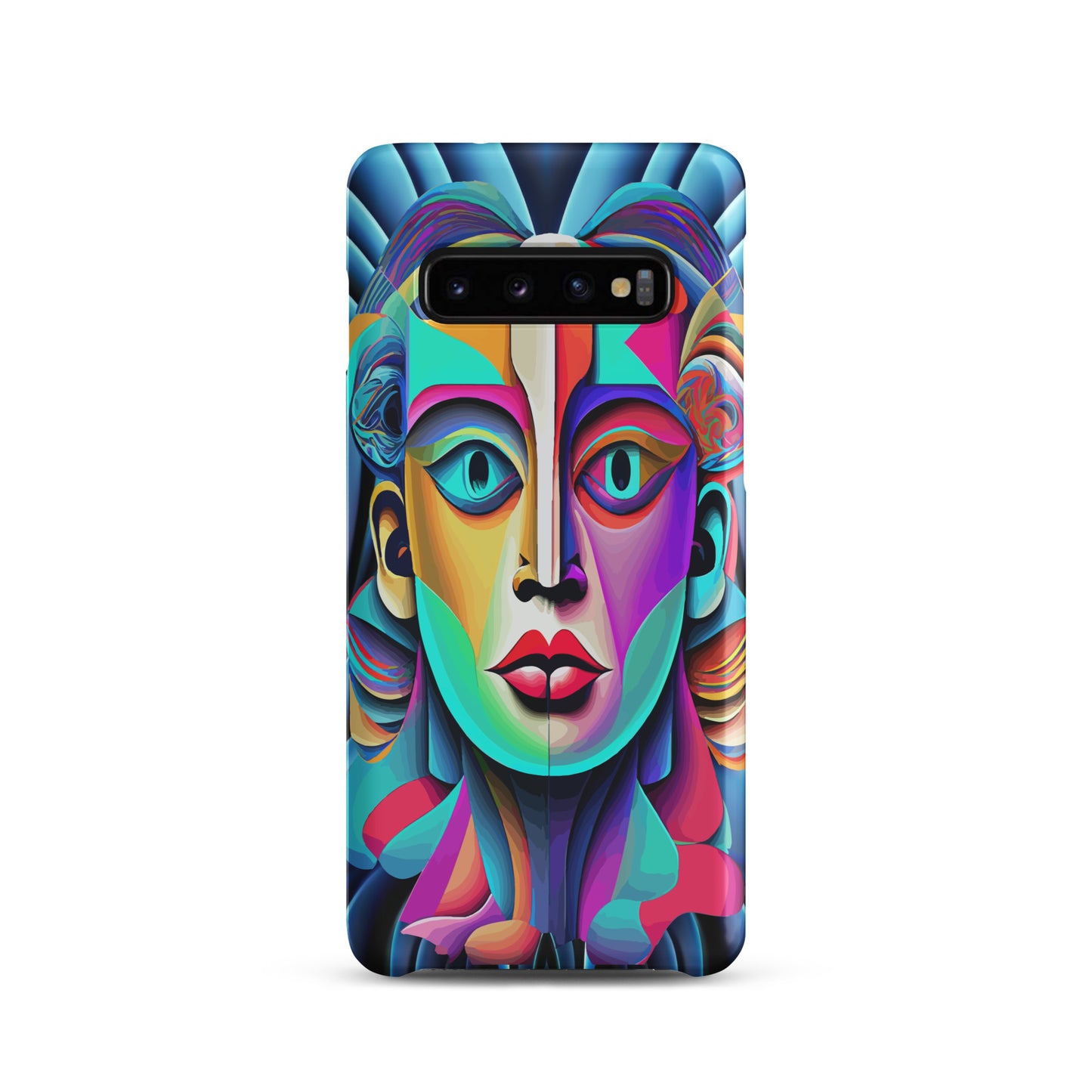 Snap case for Samsung® Kukloso Cubist Faces No 39 - Free Shipping