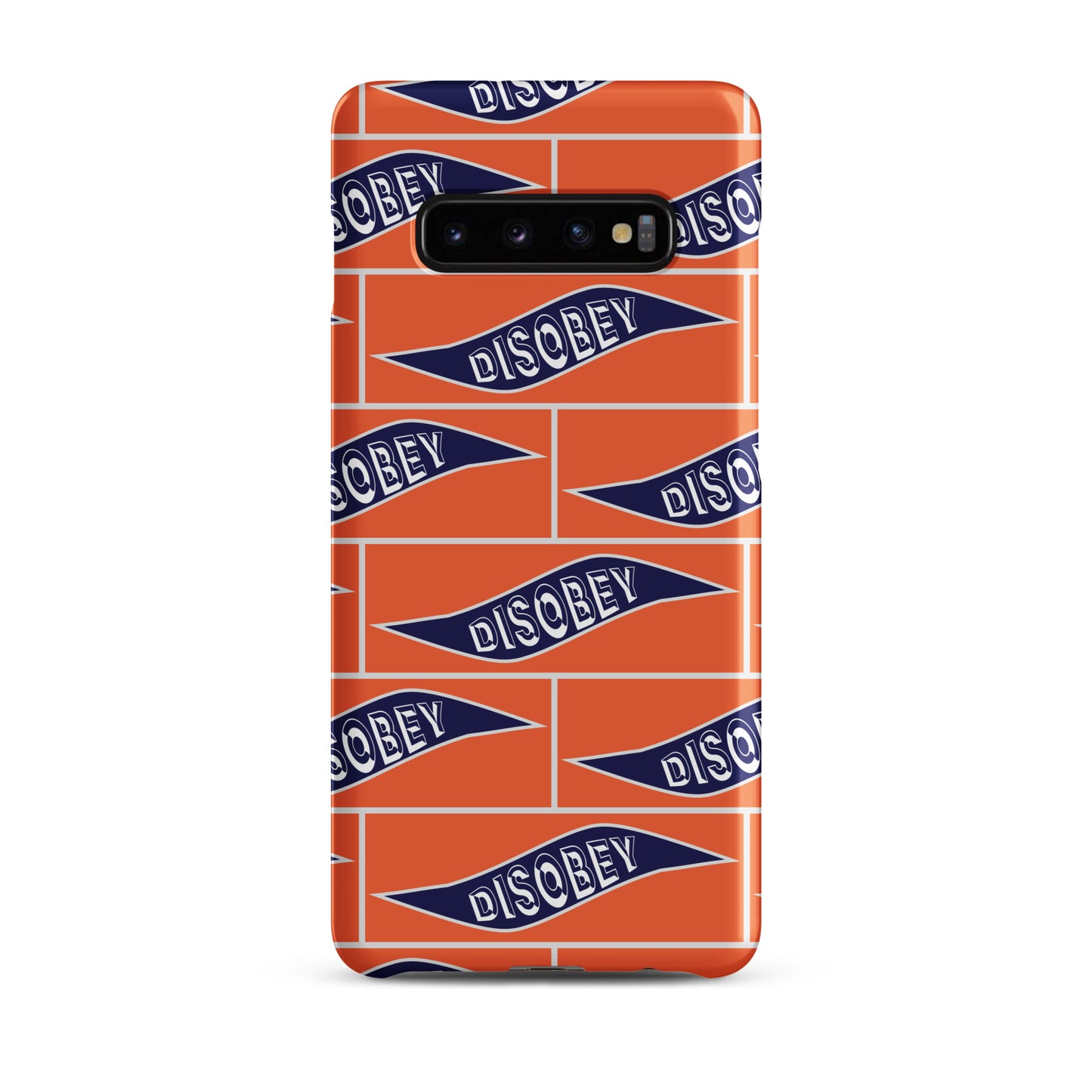 Snap case for Samsung® Kukloso Disobey Orange - Free Shipping