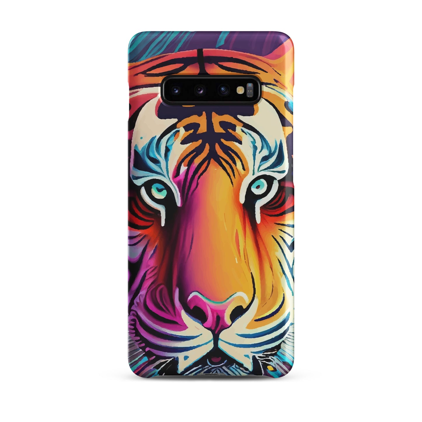 Snap case for Samsung® Kukloso Cubist Faces Mr. Tiger - Free Shipping