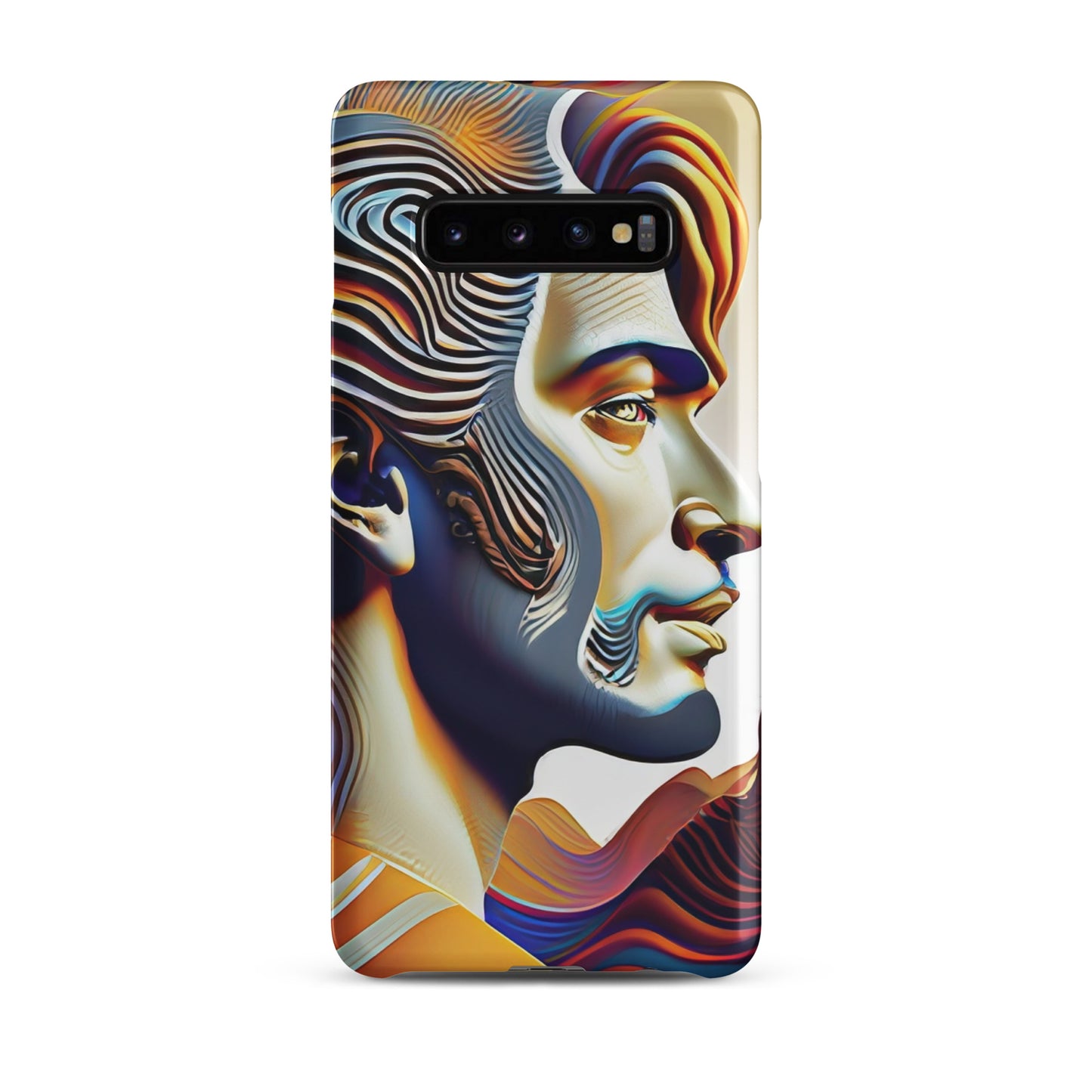 Snap case for Samsung® Kukloso Cubist Faces No 19 - Free Shipping