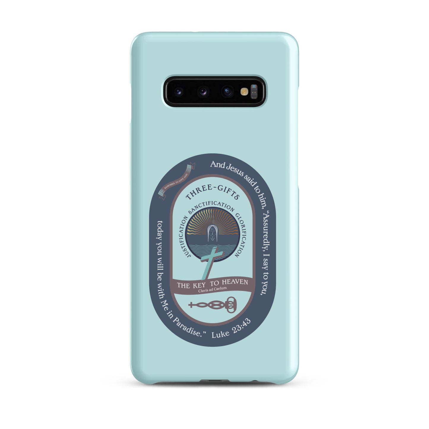 Snap case for Samsung® Kukloso Luke 23:43 - Free Shipping