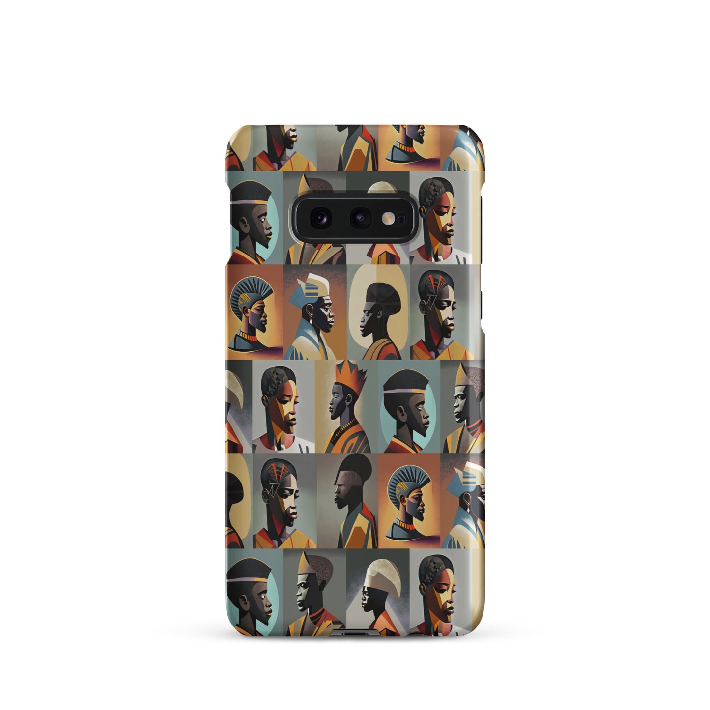 Snap case for Samsung® Kukloso Cubist Faces Collage No 24 - Free Shipping