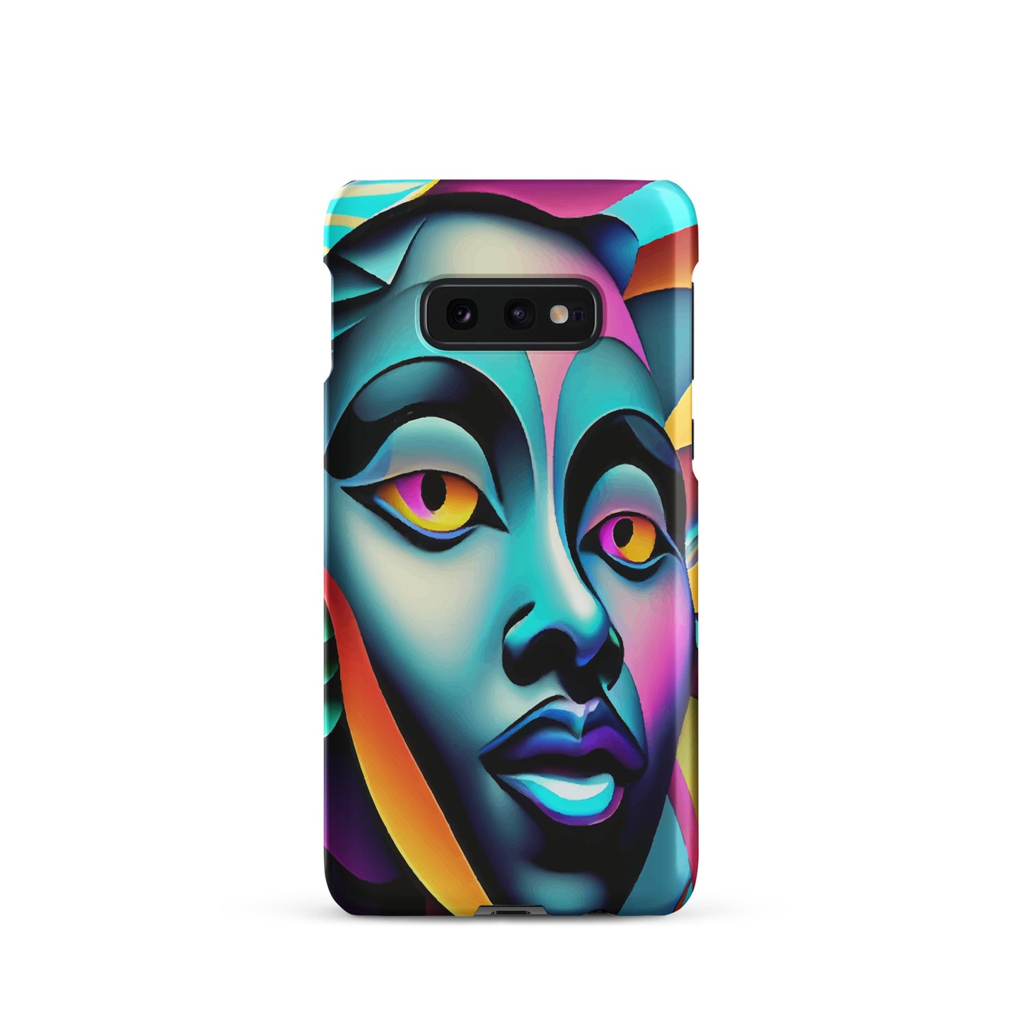 Snap case for Samsung® Kukloso Cubist Faces No 2 - Free Shipping