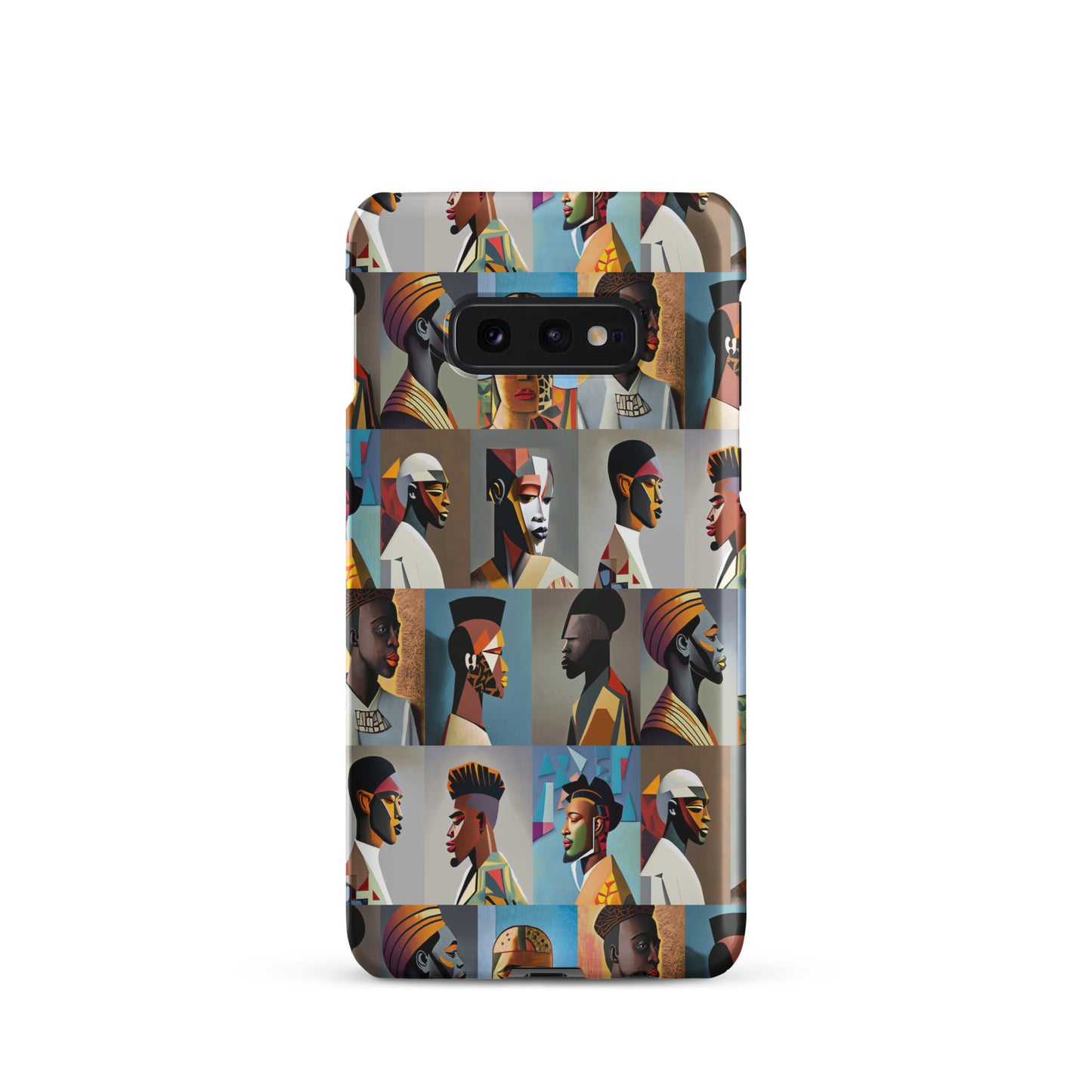 Snap case for Samsung® Kukloso Cubist Faces No 23 - Free Shipping