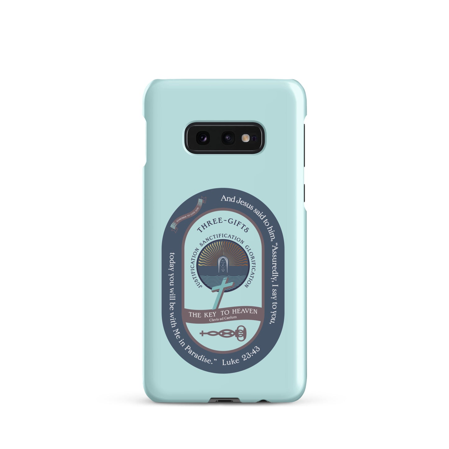 Snap case for Samsung® Kukloso Luke 23:43 - Free Shipping