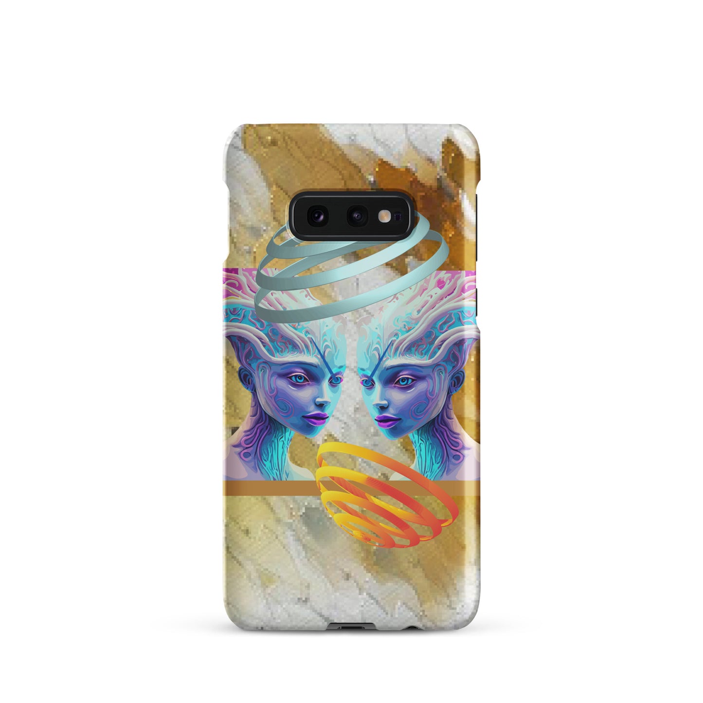 Snap case for Samsung® Kukloso Space Faces No 19 - Free Shipping - Free Shipping