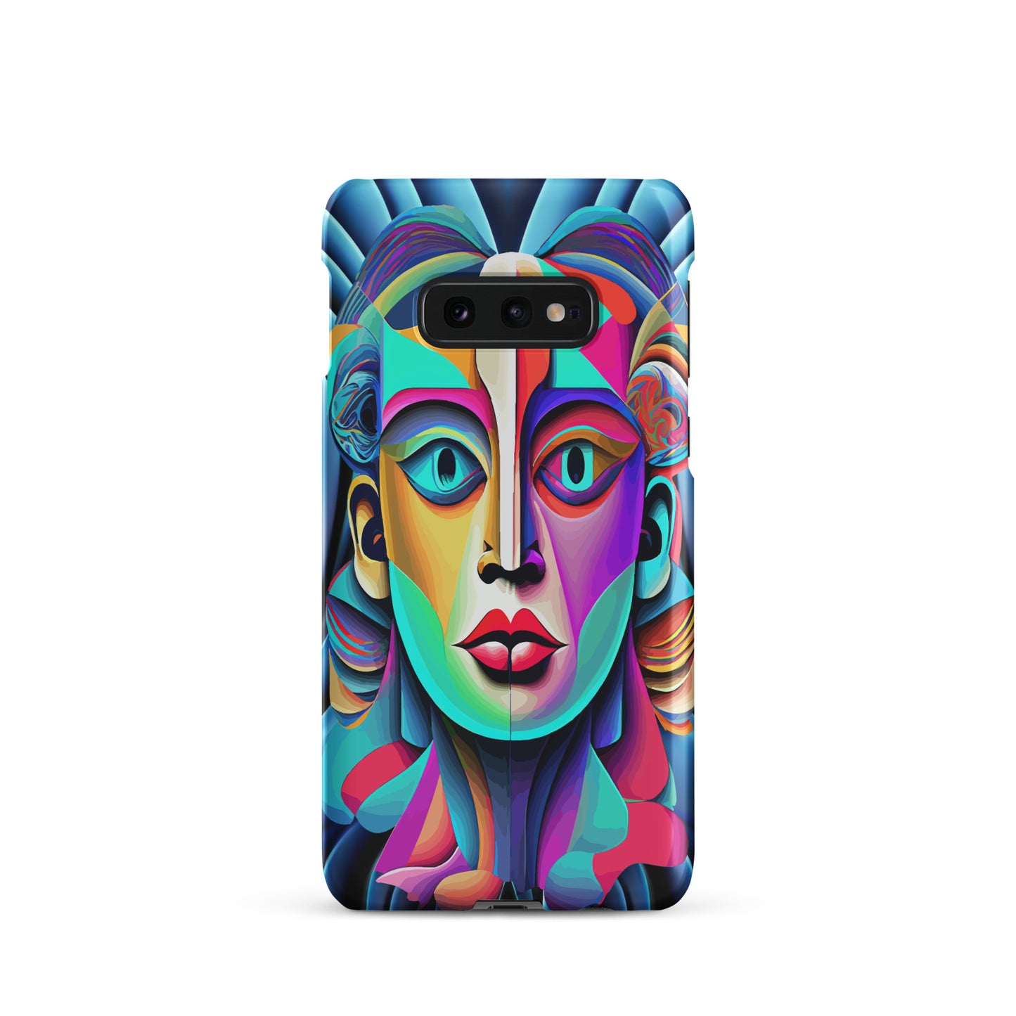 Snap case for Samsung® Kukloso Cubist Faces No 39 - Free Shipping