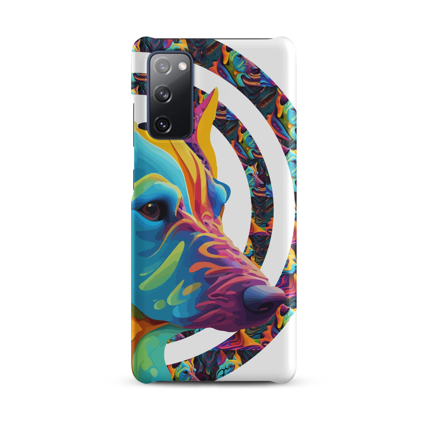 Snap case for Samsung® Kukloso German Sheperd Liquid Color Series No 1 - Free Shipping